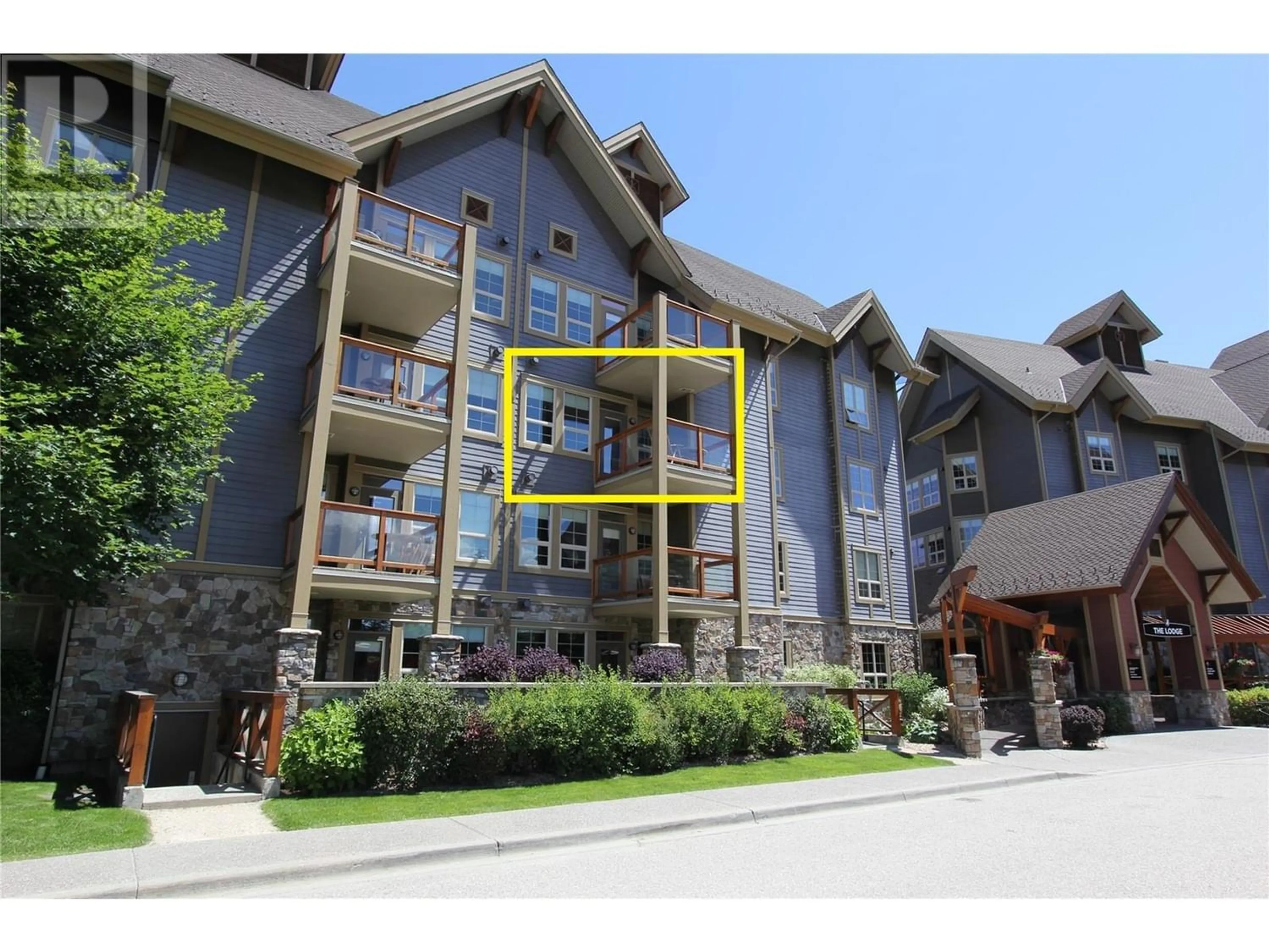 A pic from exterior of the house or condo for 107 Village Centre Court Unit# 217, Vernon British Columbia V1H1Y8