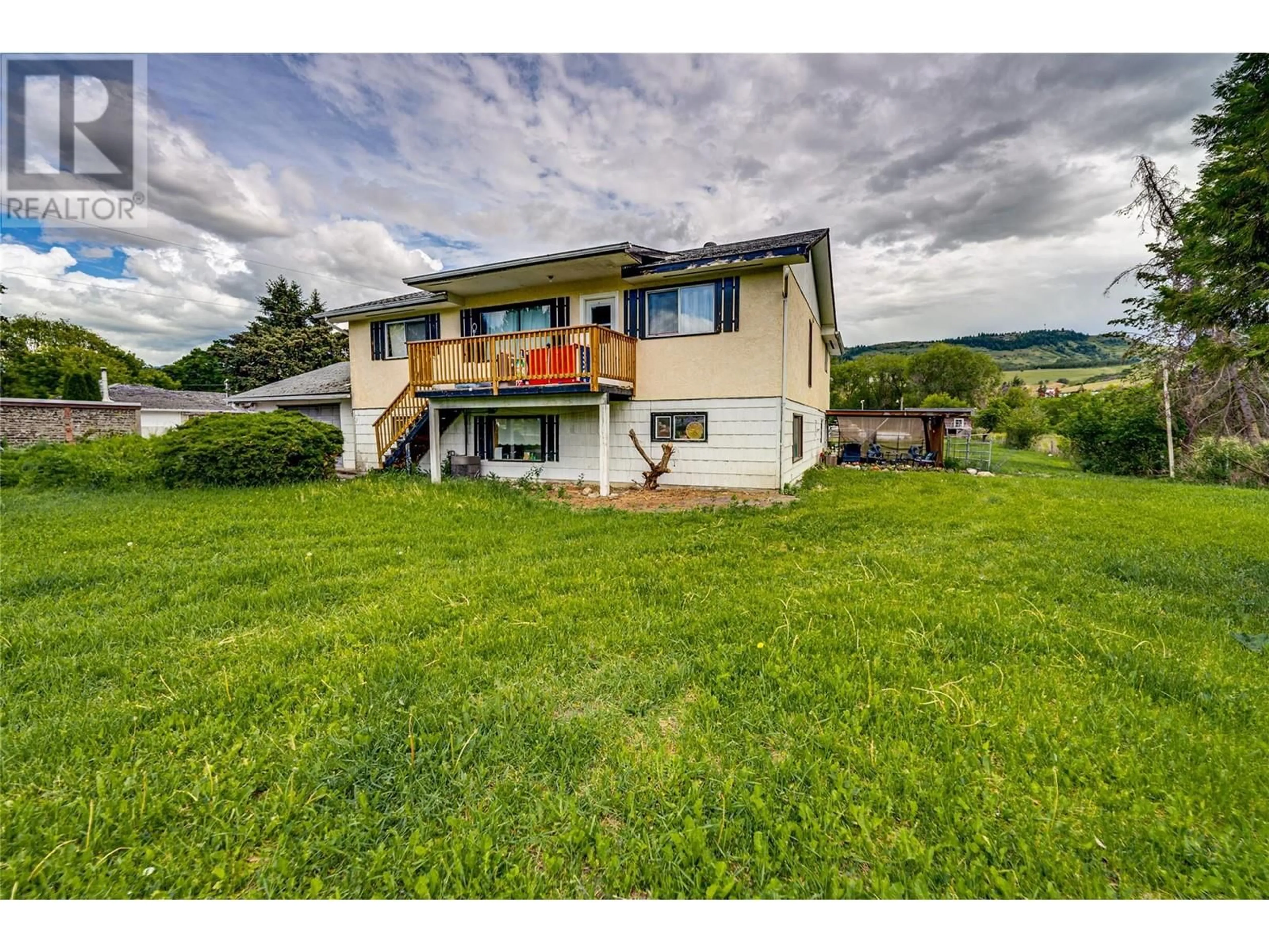 A pic from outside/outdoor area/front of a property/back of a property/a pic from drone, unknown for 6060 OKANAGAN LANDING ROAD, Vernon British Columbia V1H1M3