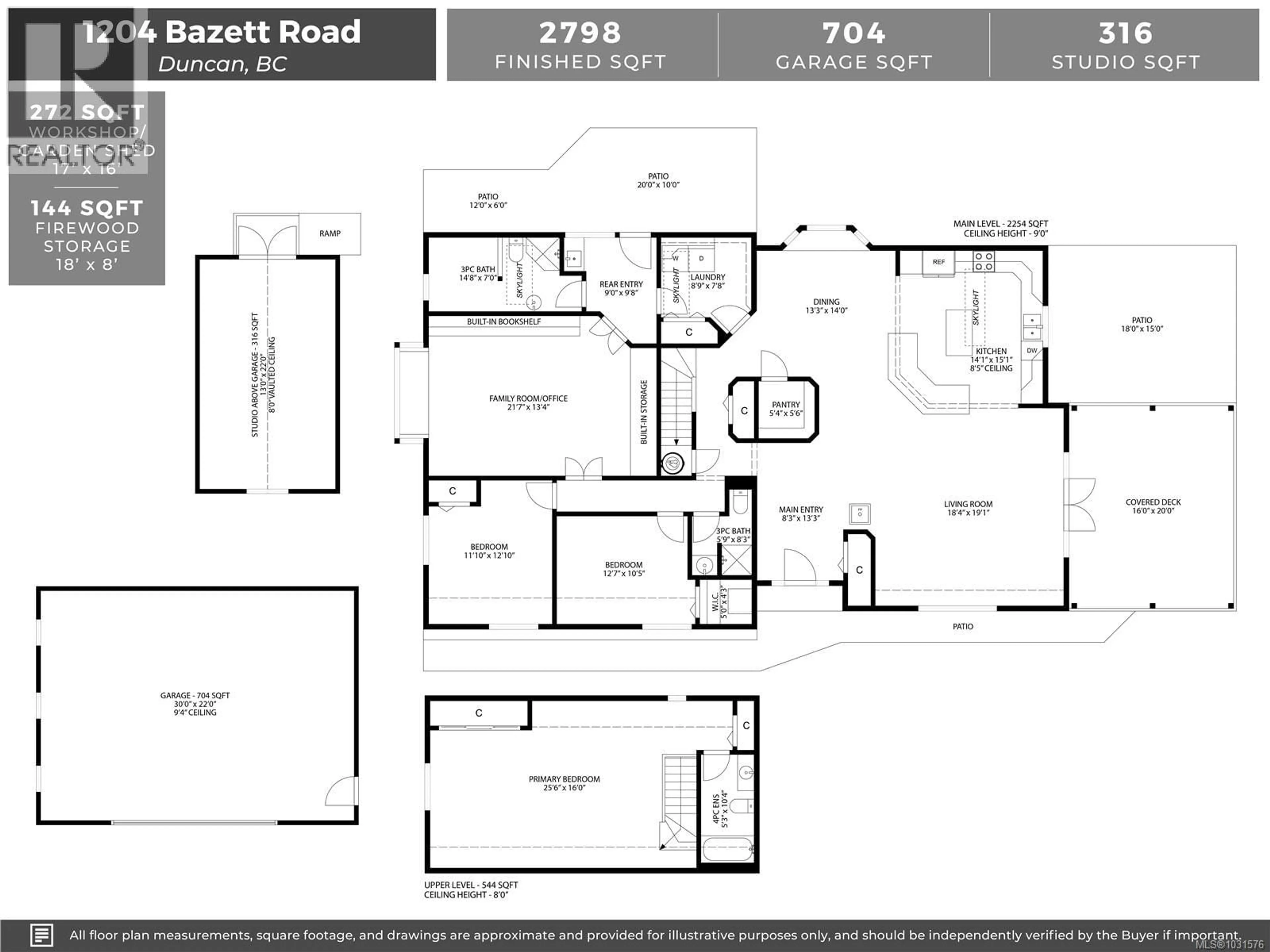 Floor plan for 1204 BAZETT ROAD, Duncan British Columbia V9L5S8