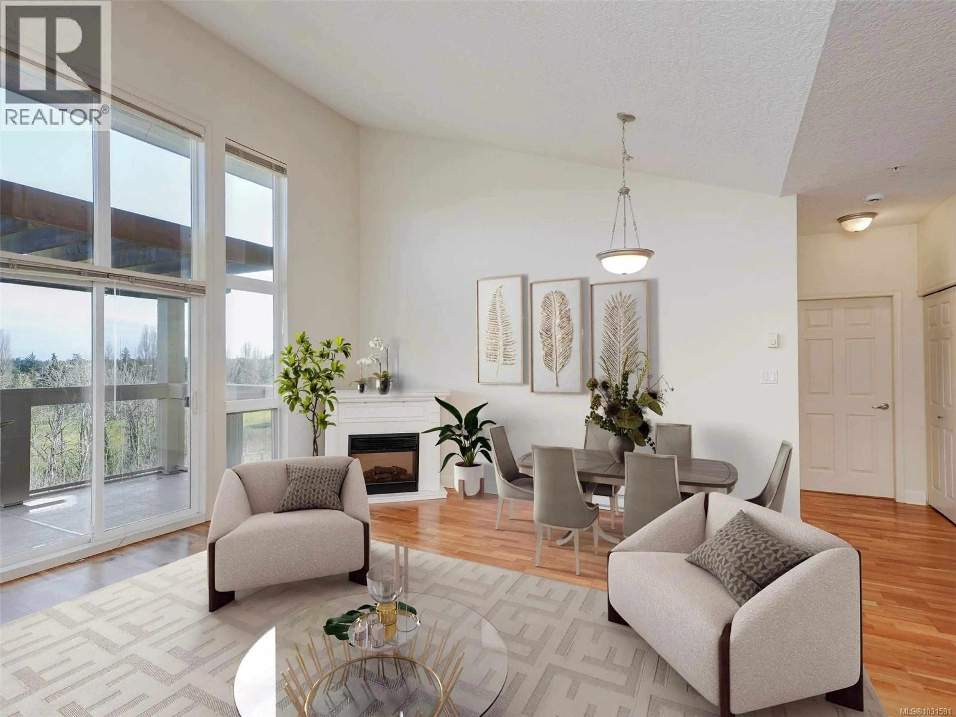 Living room with furniture, unknown for 406 - 1156 COLVILLE ROAD, Esquimalt British Columbia V9A4P7