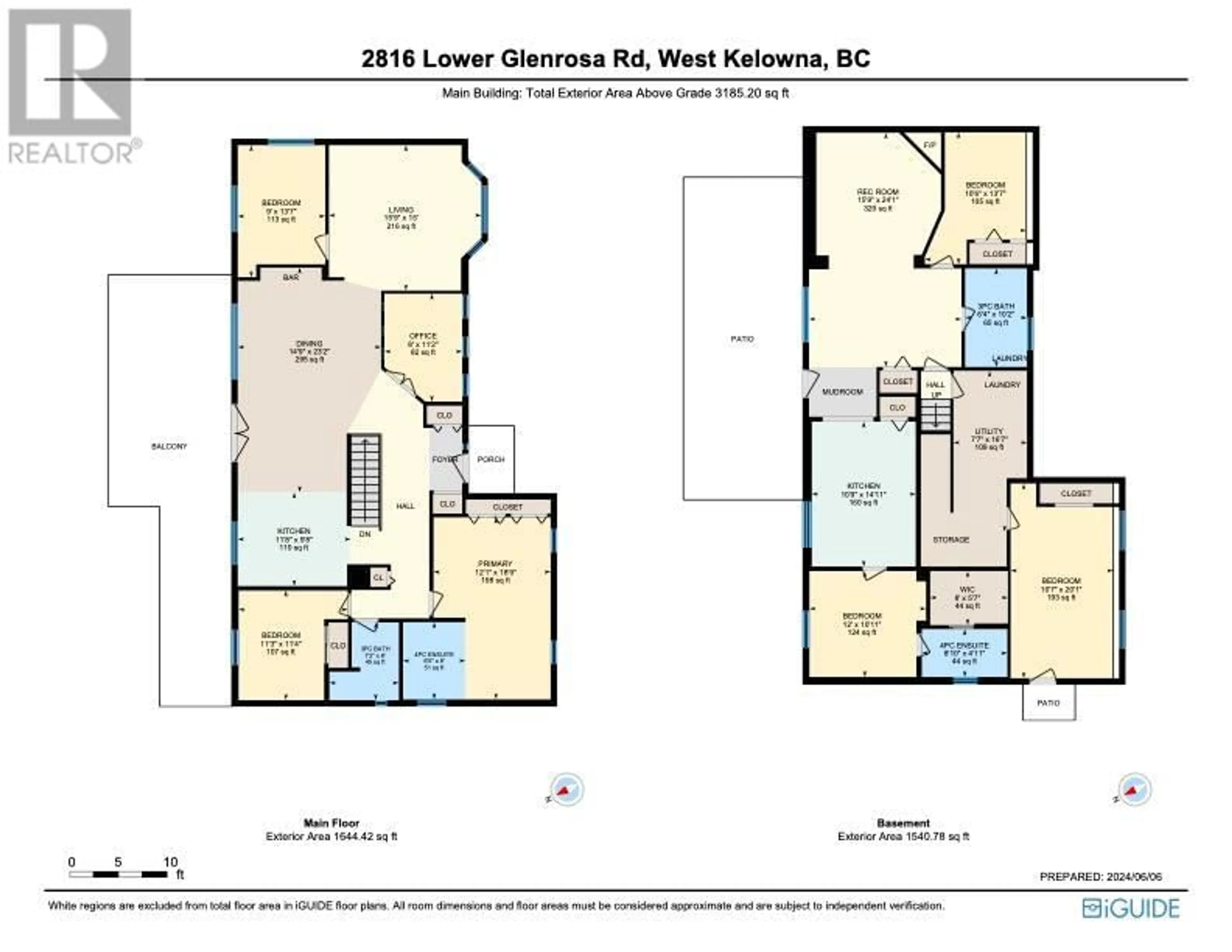 Floor plan for 2816 Lower Glenrosa Road, West Kelowna British Columbia V4T1C8