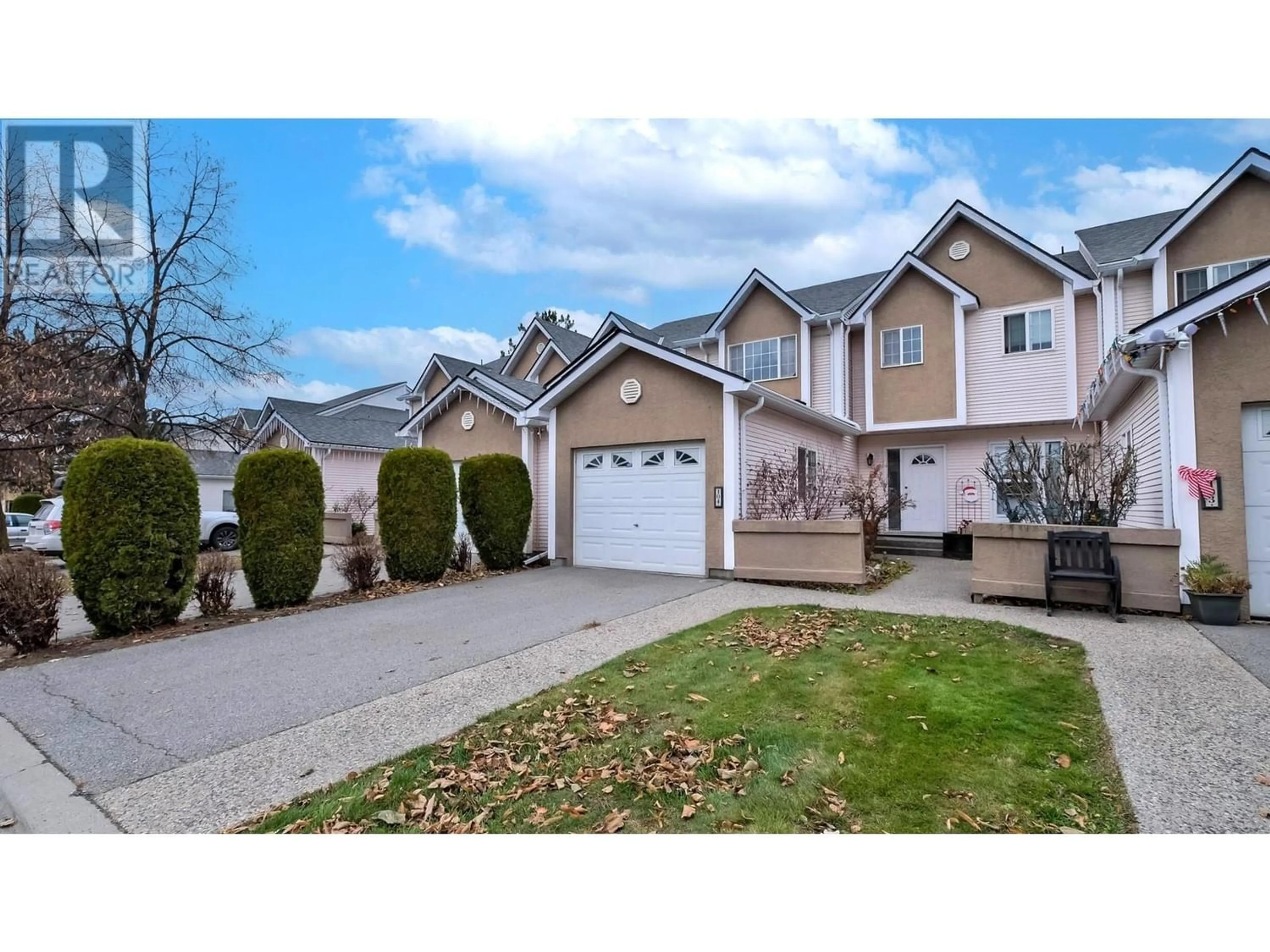 A pic from exterior of the house or condo, cottage for 160 Celano Crescent Unit# 104, Kelowna British Columbia V1V1X9