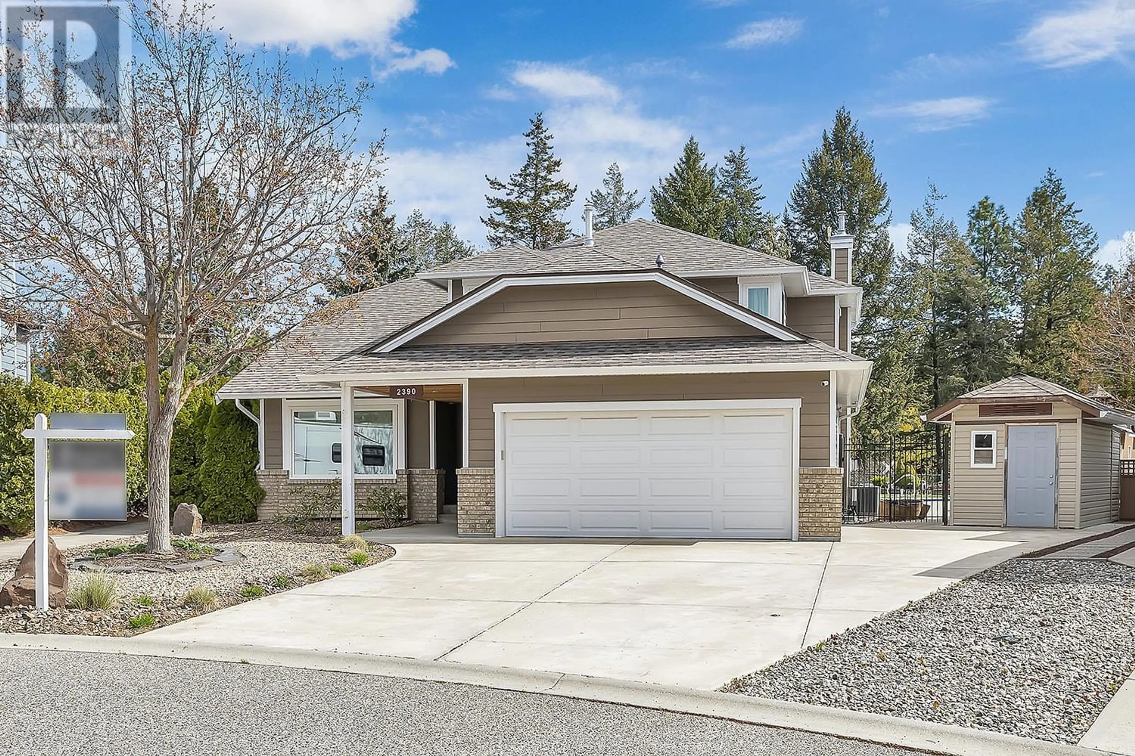 Frontside or backside of a home for 2390 Karli Court, West Kelowna British Columbia V4T1T5