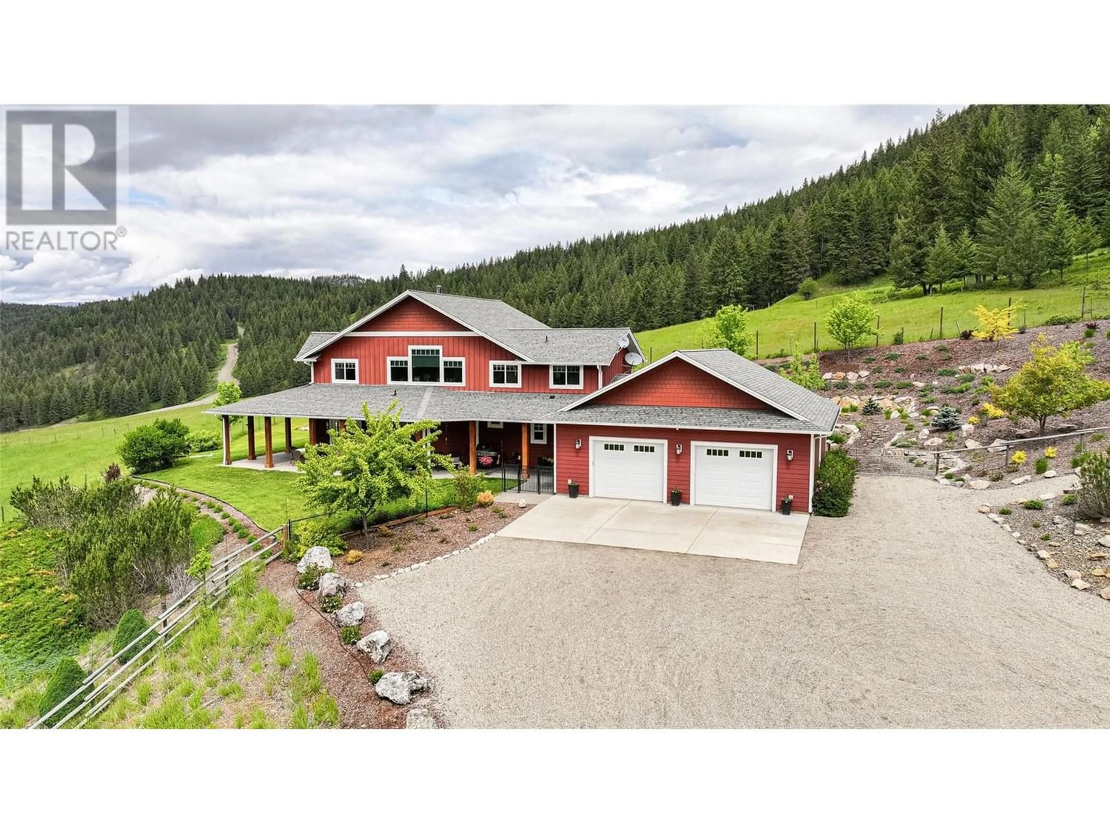 Frontside or backside of a home for 705 Creighton Valley Road, Lumby British Columbia V0E2G1
