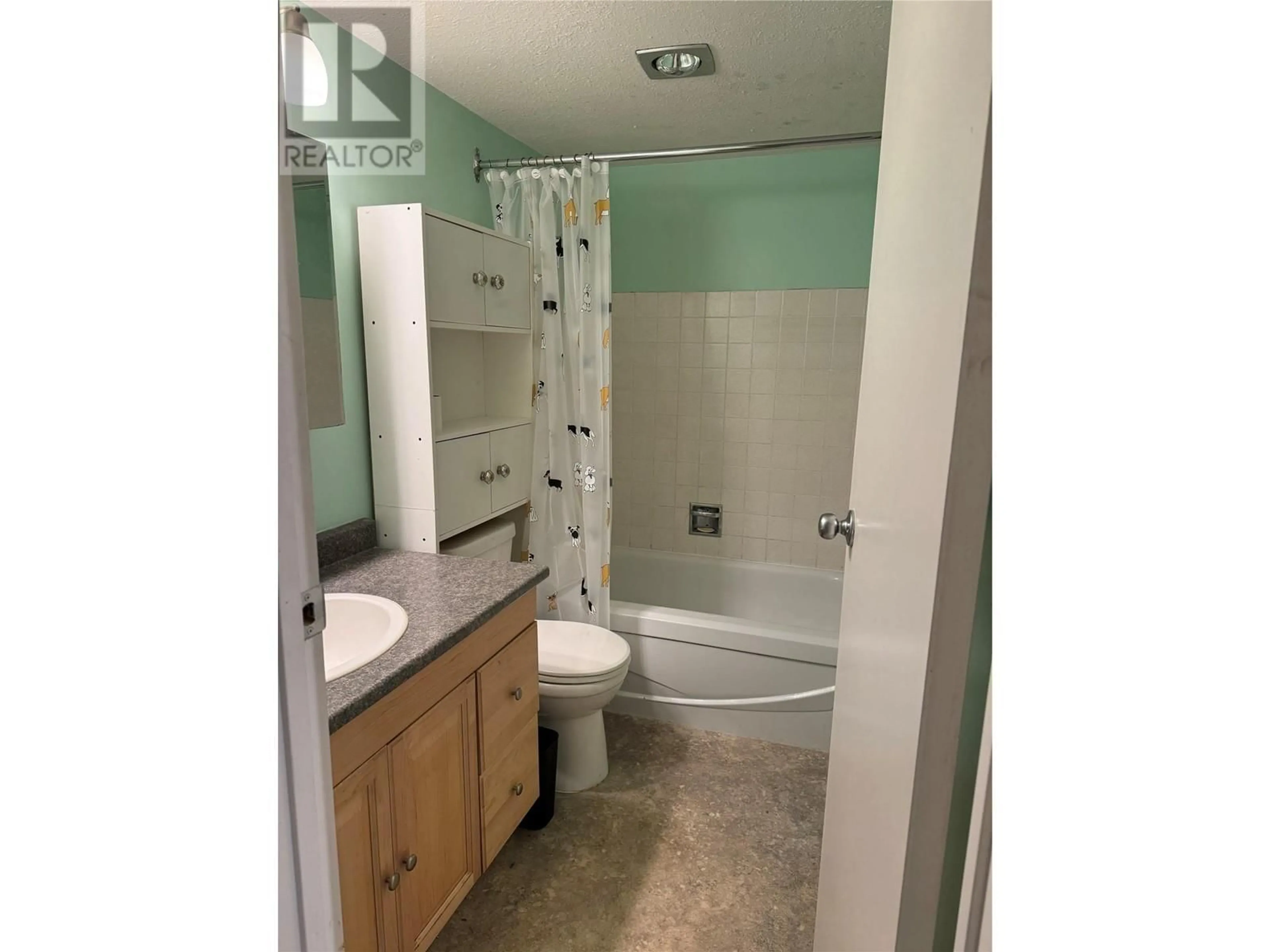 Standard bathroom, ceramic/tile floor for 205 - 150 SKAHA PLACE, Penticton British Columbia V2A7L1