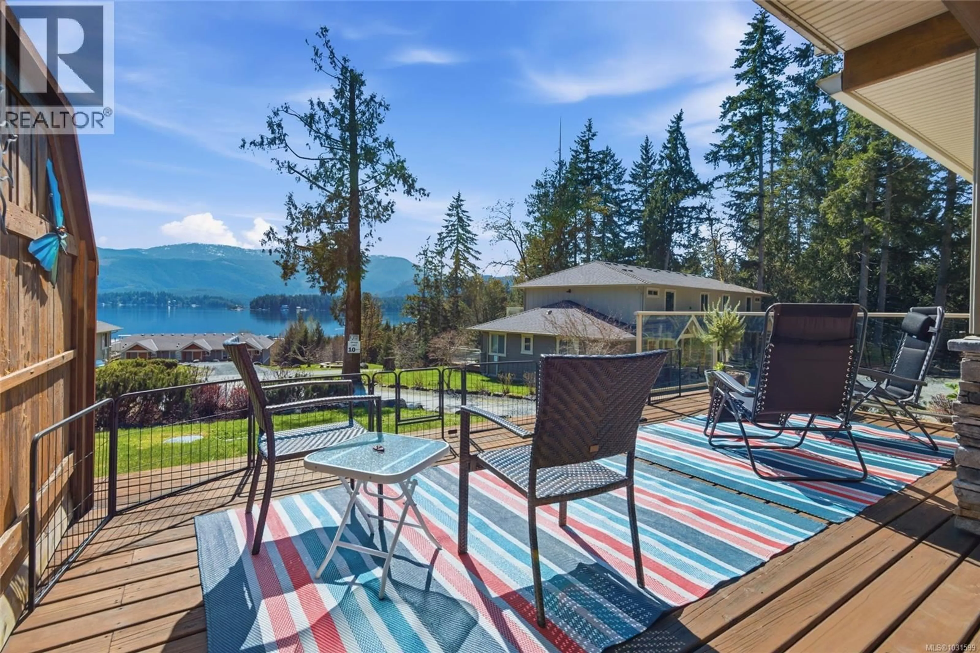 Patio, water/lake/river/ocean view for 5 - 9624 LAKESHORE ROAD, Port Alberni British Columbia V9Y8Z3