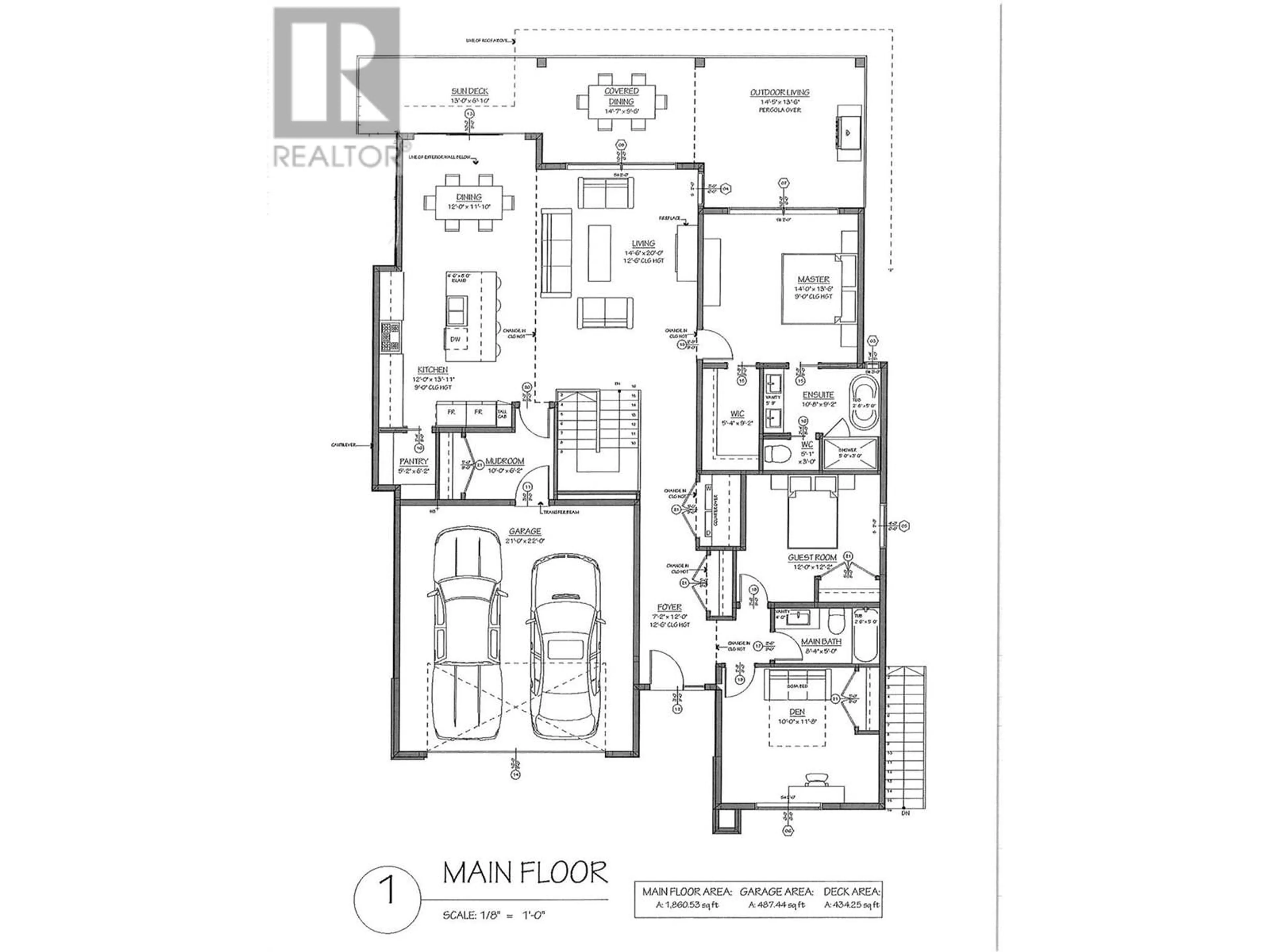 Floor plan for 2539 Pinnacle Ridge Drive, West Kelowna British Columbia V4T0E3