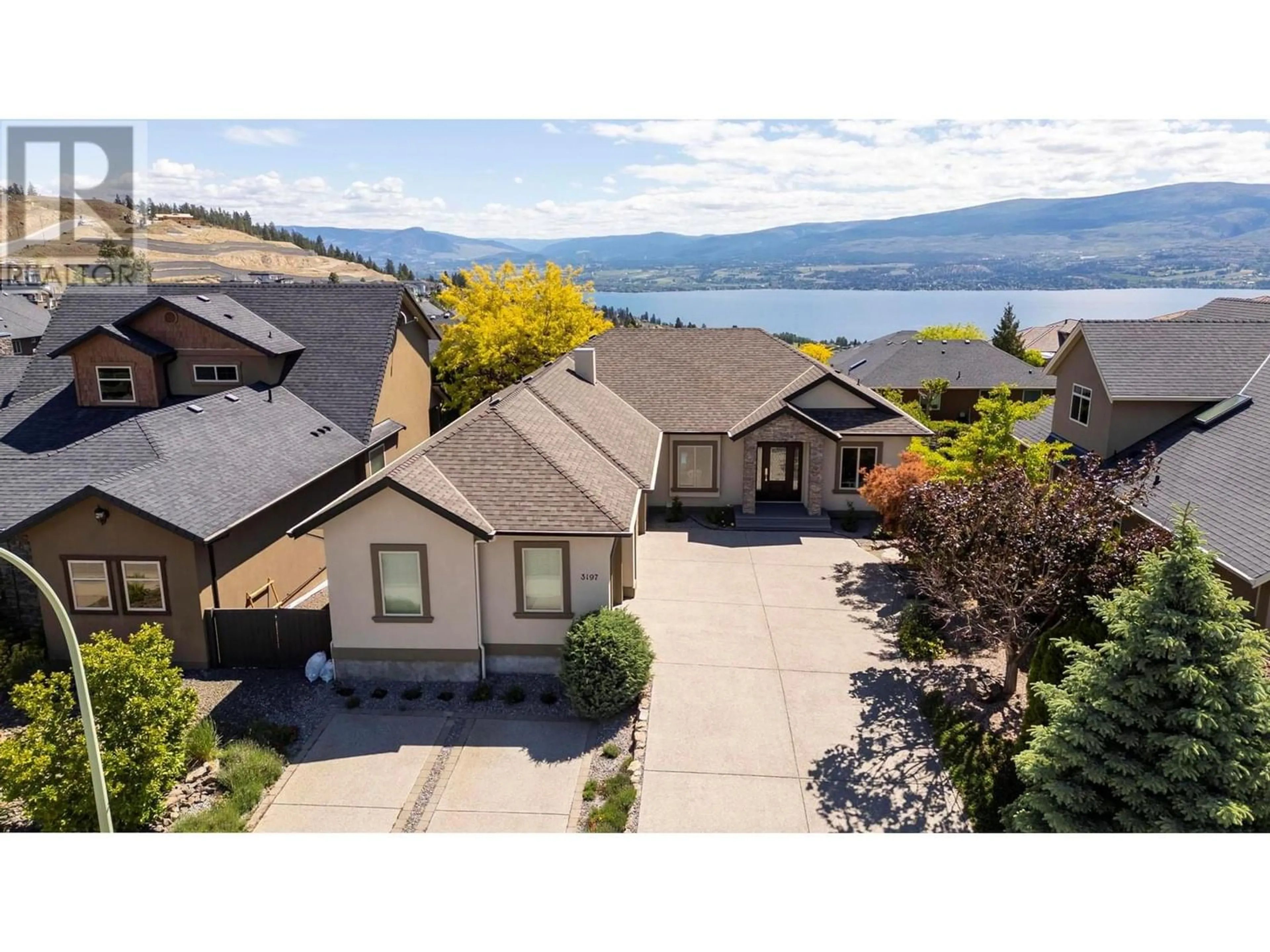 Frontside or backside of a home for 3197 Malbec Crescent, West Kelowna British Columbia V4T3B5