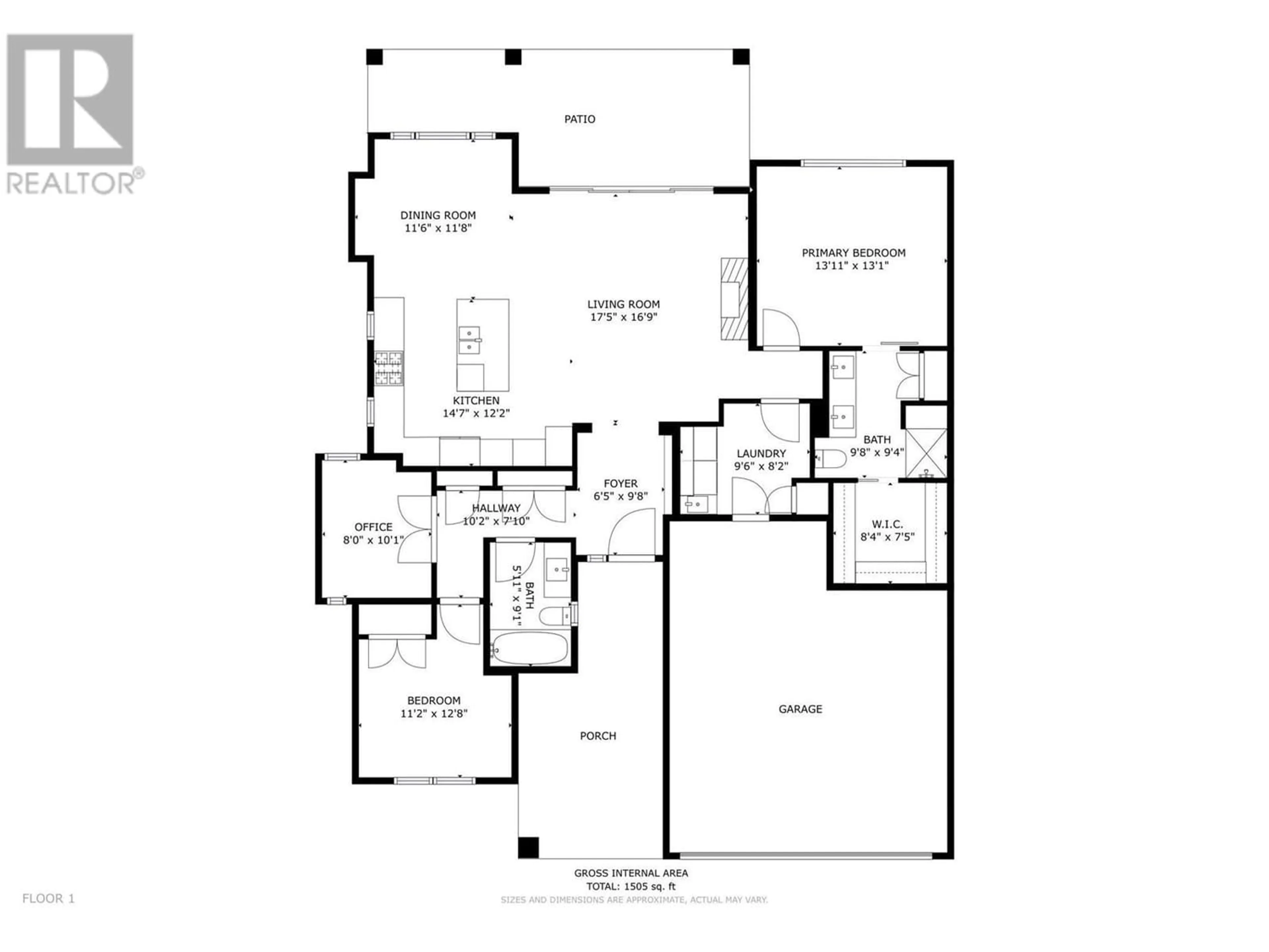 Floor plan for 172 Diamond Way, Vernon British Columbia V1H0A2