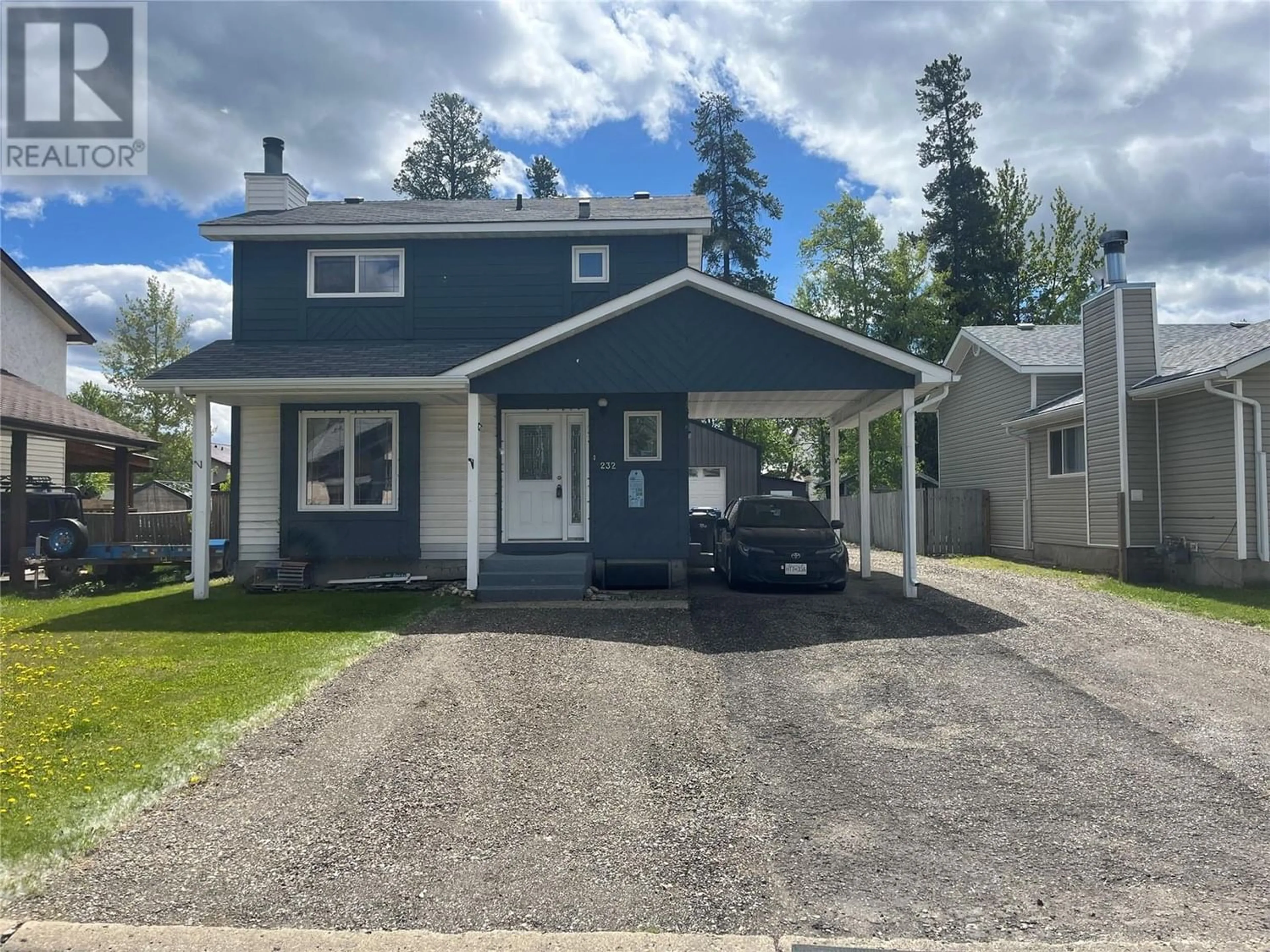 Frontside or backside of a home for 232 Peace River Crescent, Tumbler Ridge British Columbia V0C2W0