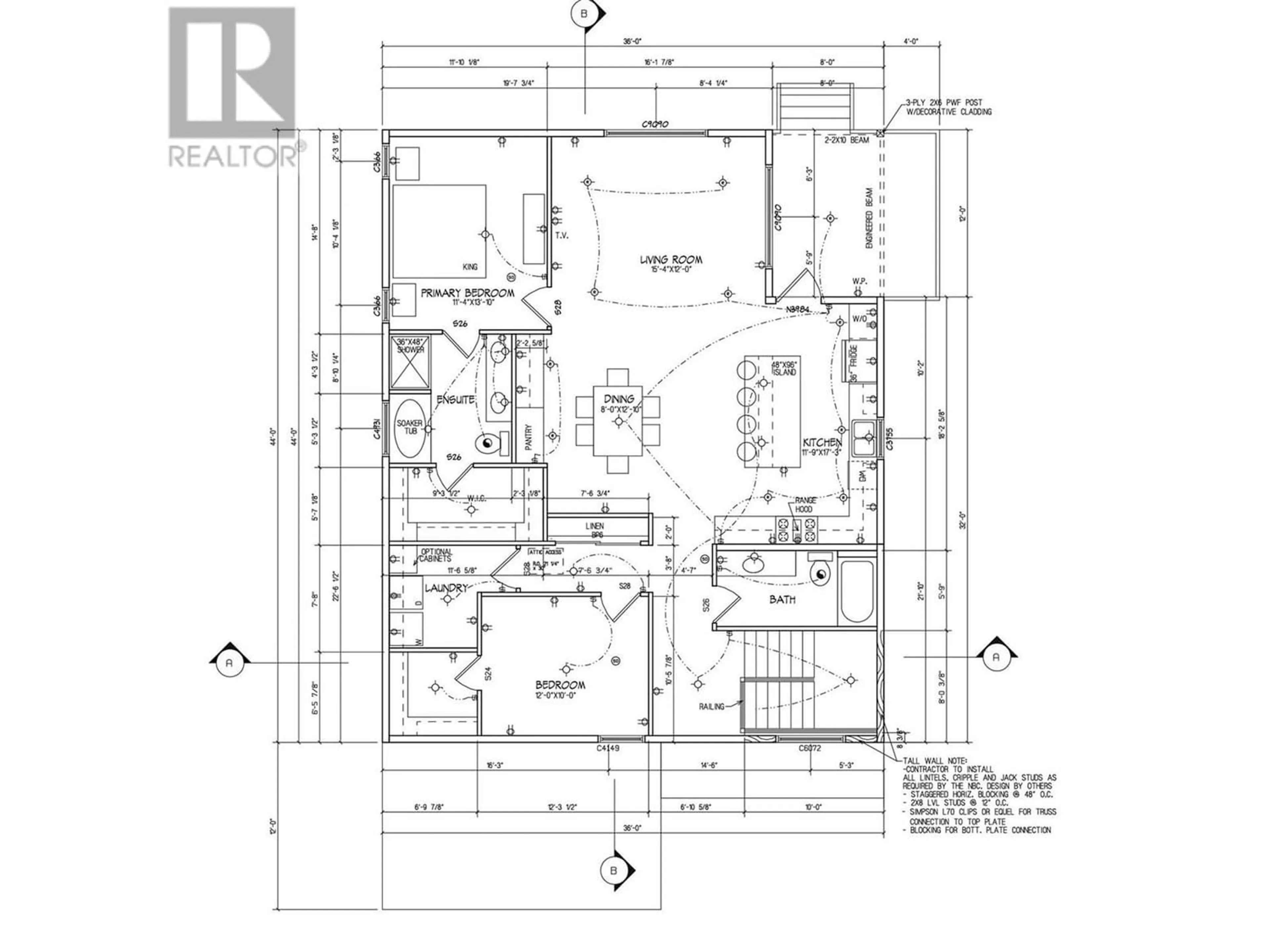 Floor plan for 231 20 Street NE Unit# 13, Salmon Arm British Columbia V1E2Z7