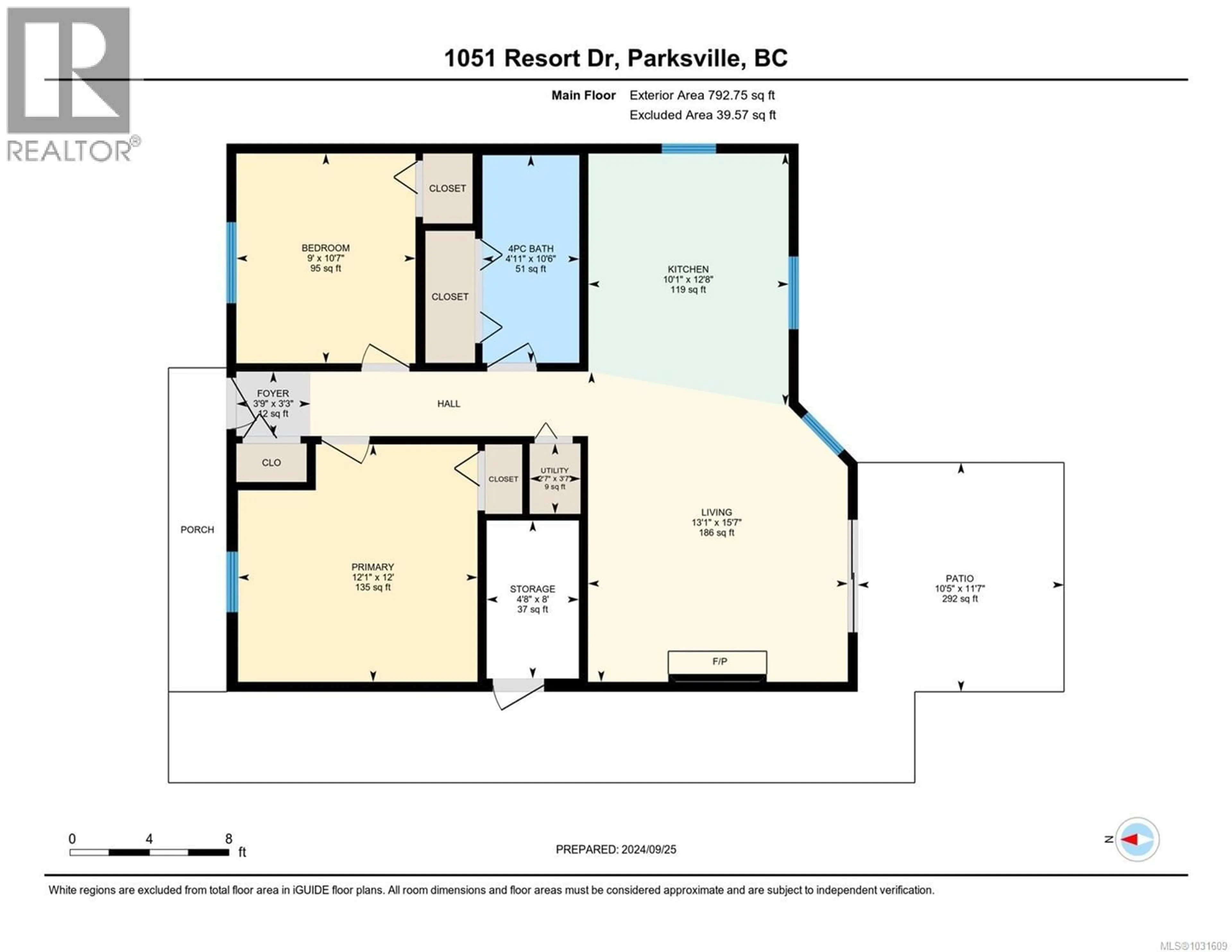 Floor plan for 68 - 1051 RESORT DRIVE, Parksville British Columbia V9T4V5
