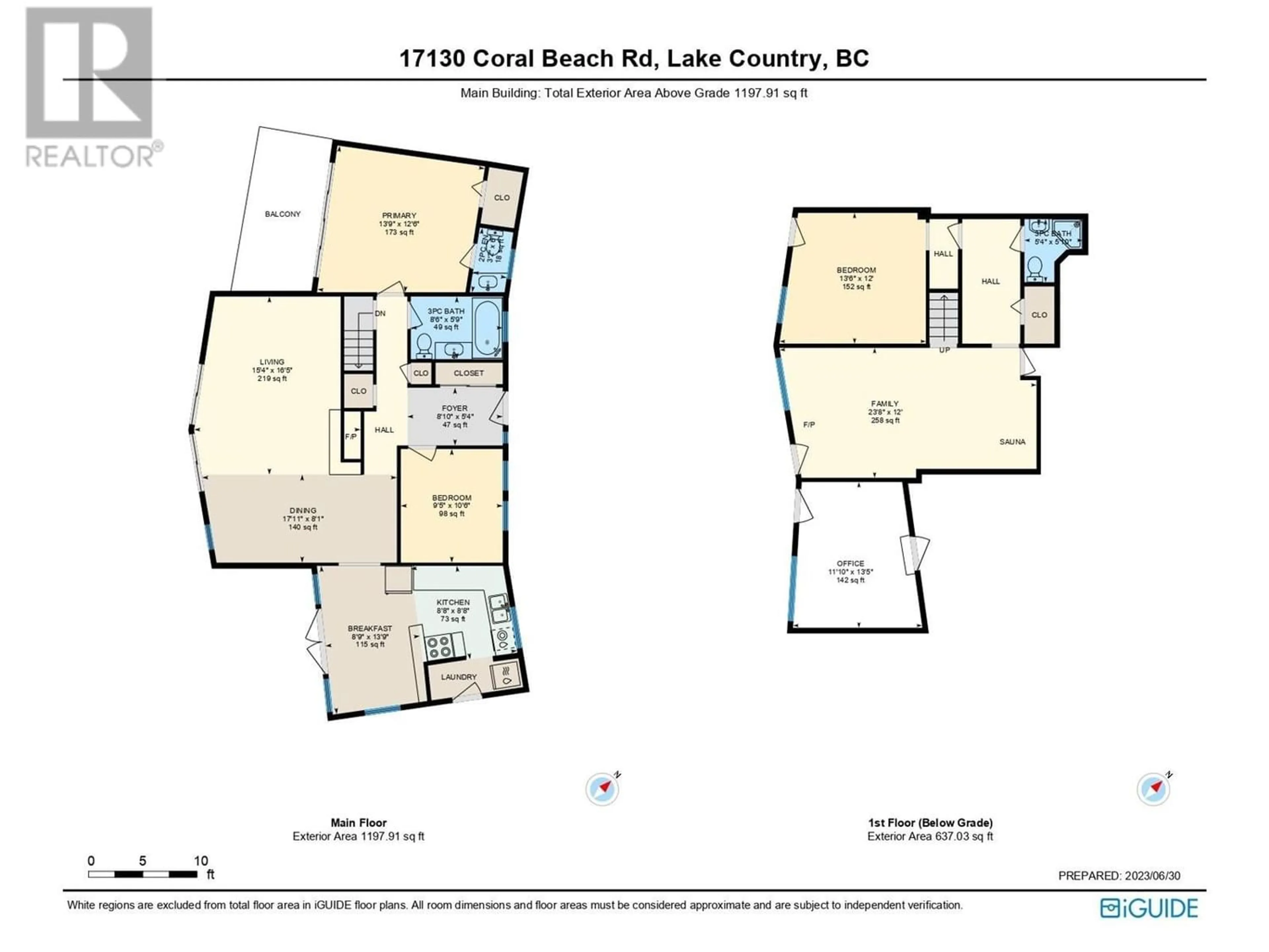 Floor plan for 17130 Coral Beach Road, Lake Country British Columbia V4V1B9