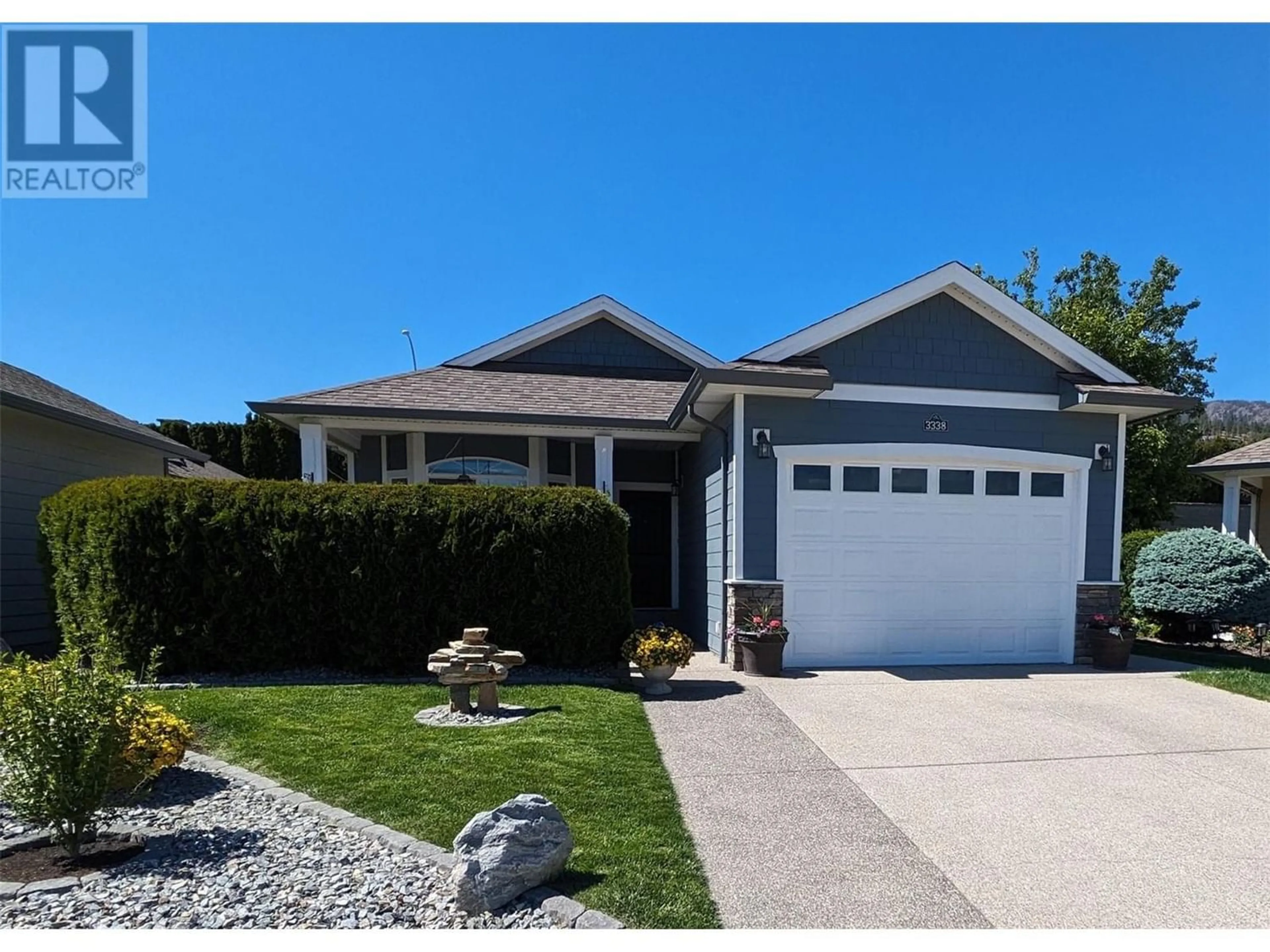 Frontside or backside of a home for 3338 Mimosa Drive, West Kelowna British Columbia V4T3A5