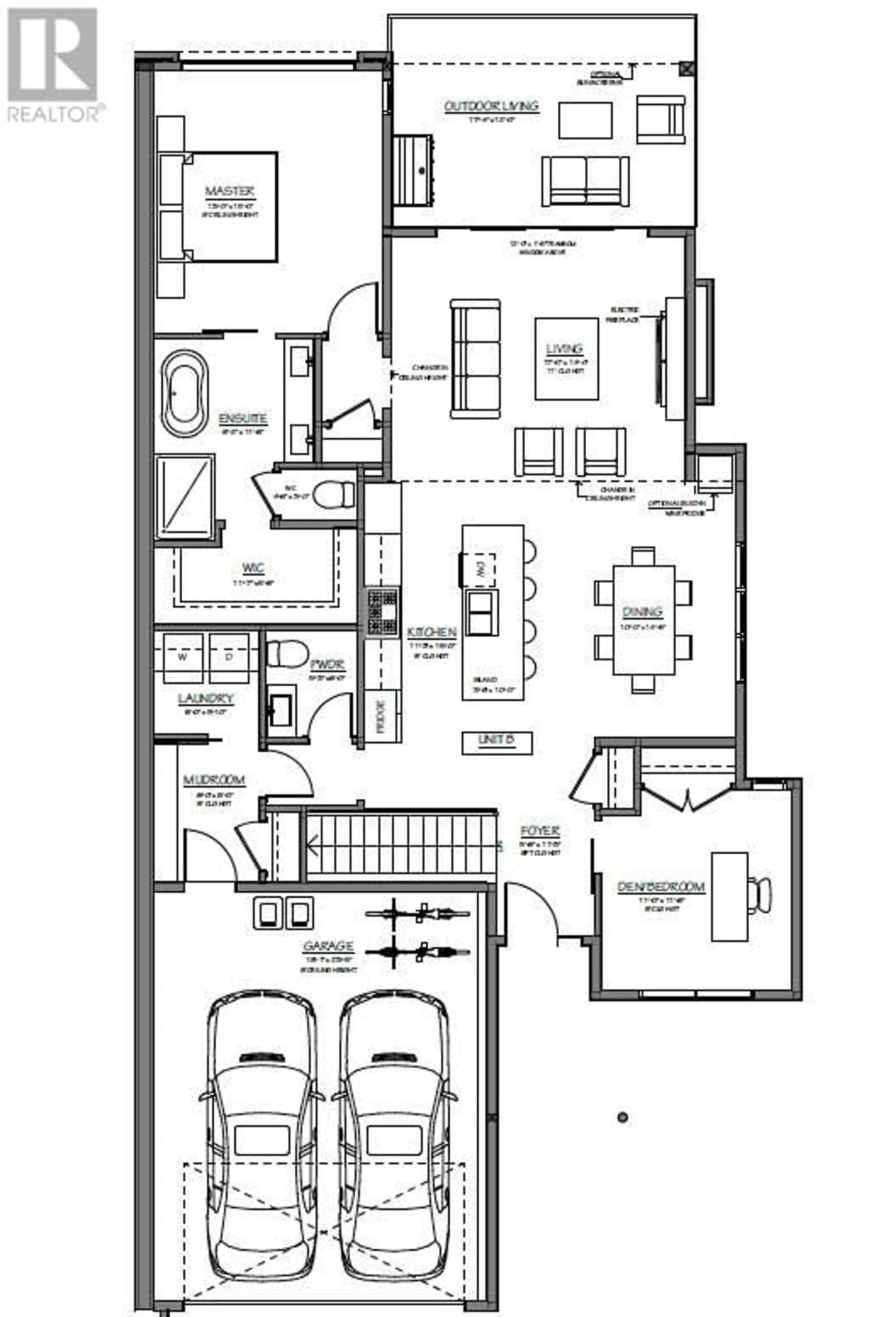 Floor plan for 9201 Okanagan Centre Road W Unit# 10, Lake Country British Columbia V4V0B8