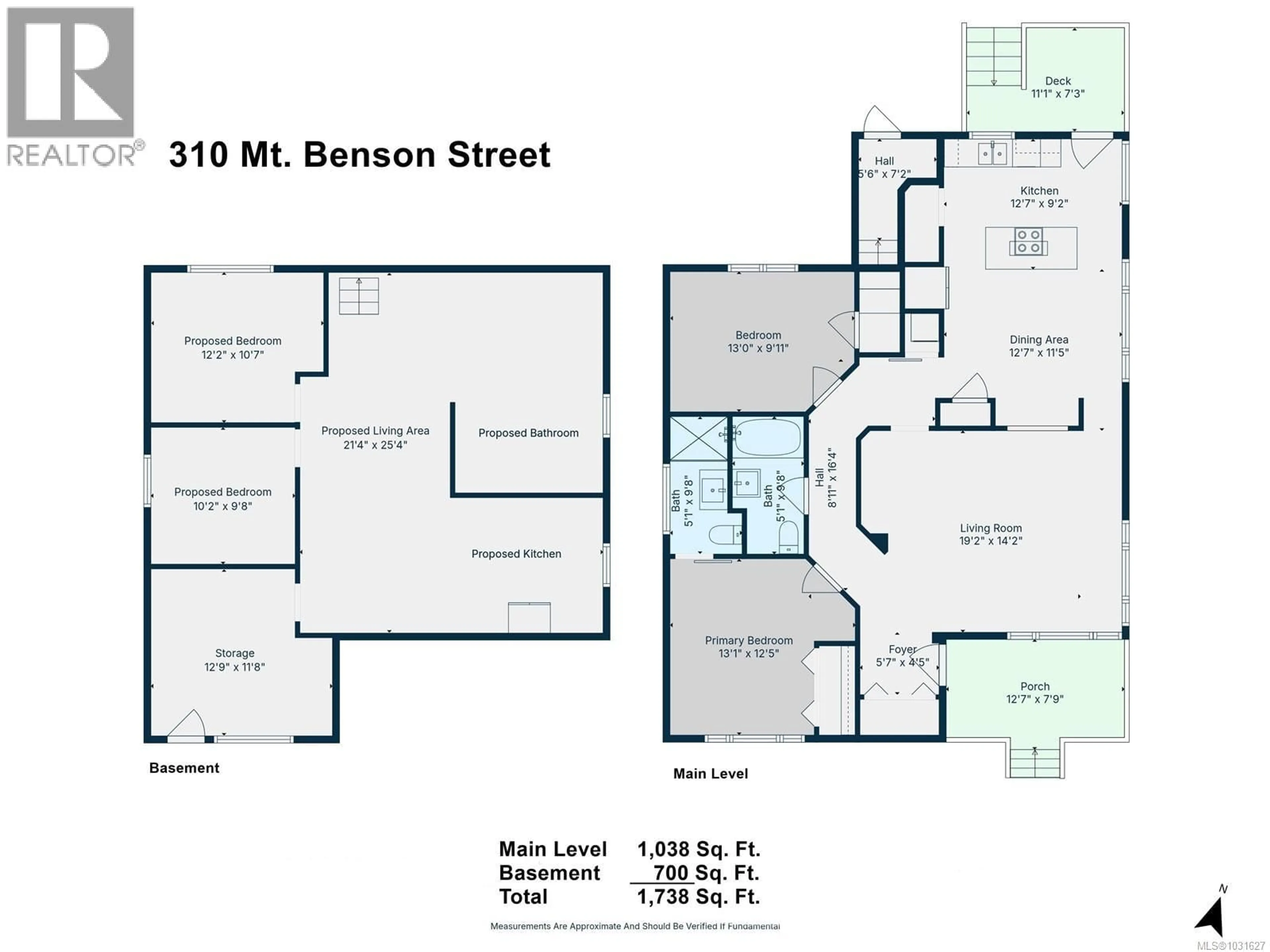 Floor plan for 310 MOUNT BENSON STREET, Nanaimo British Columbia V9S1B6