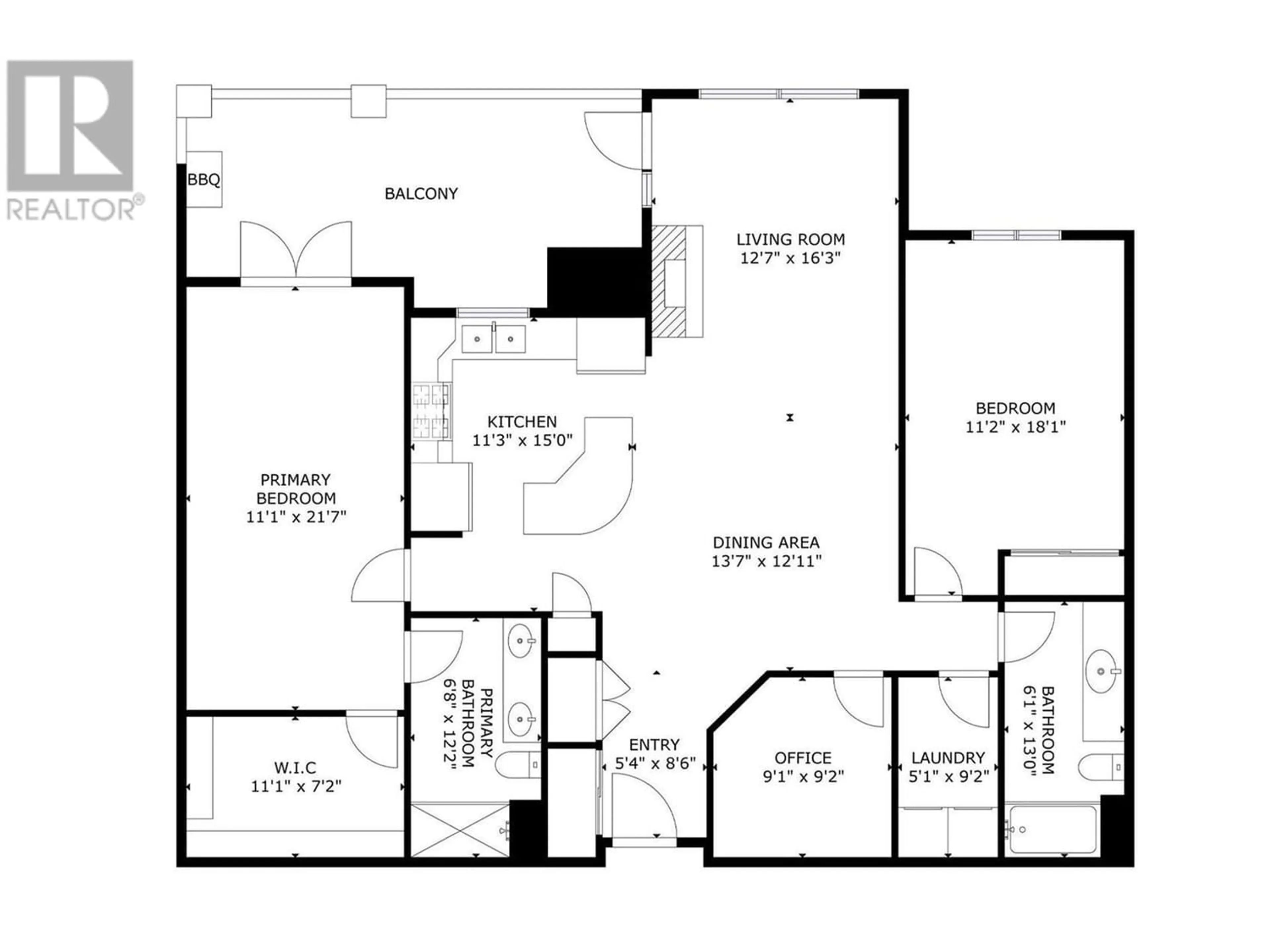 Floor plan for 2750 Auburn Road Unit# 409, West Kelowna British Columbia V4T4C2