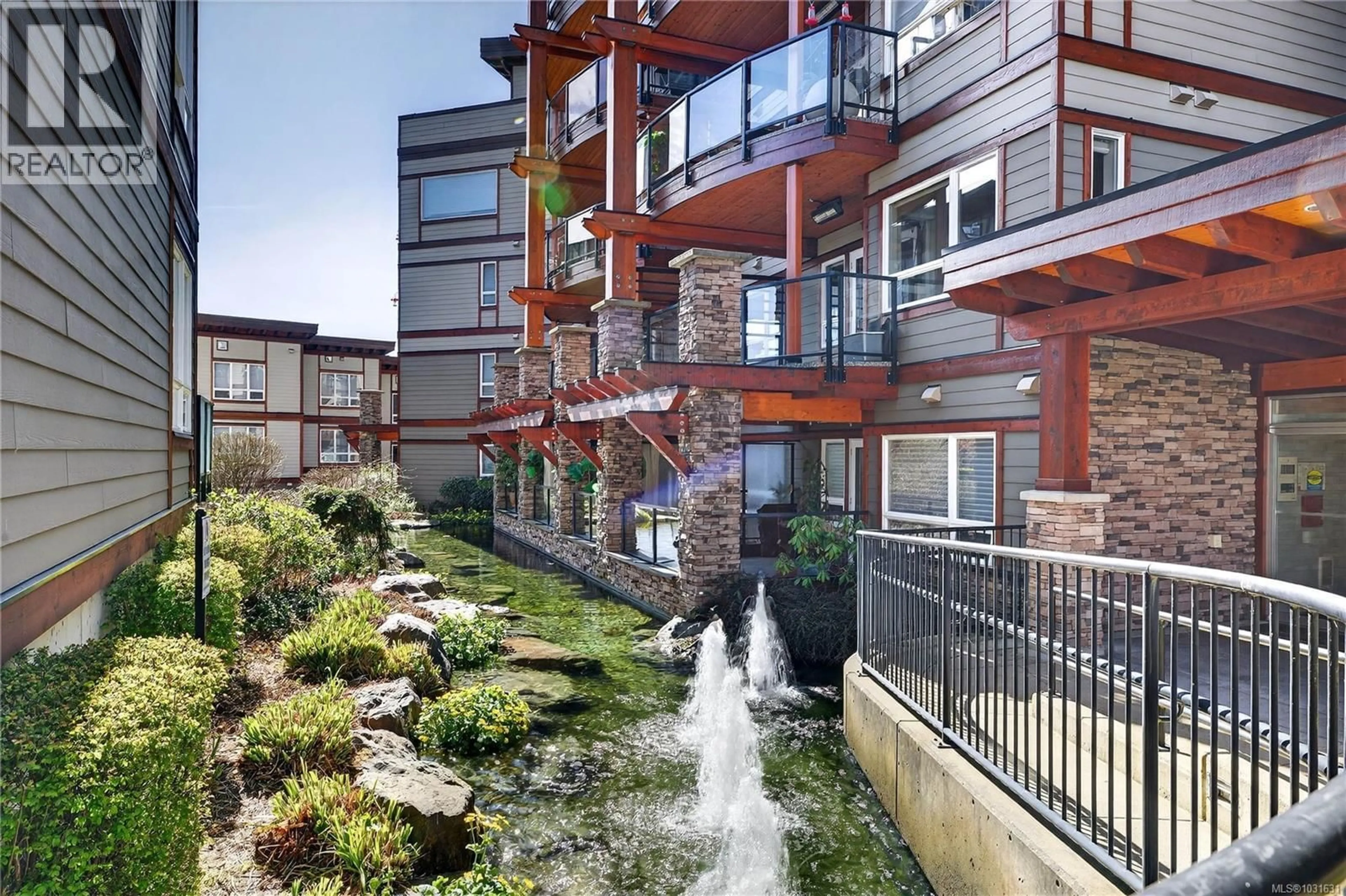 Patio, water/lake/river/ocean view for 202 - 6591 LINCROFT ROAD, Sooke British Columbia V9Z1M2