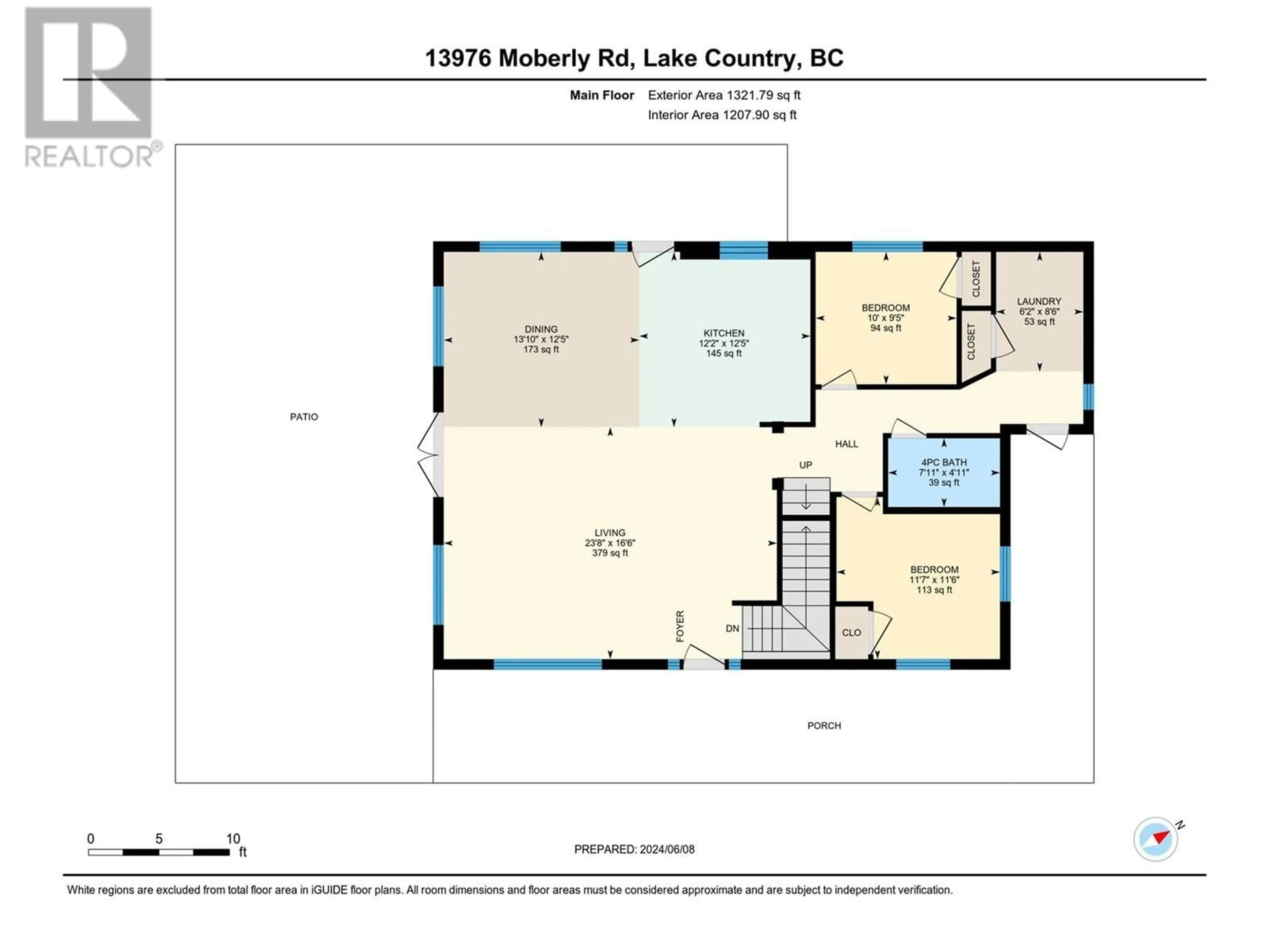 Floor plan for 13976 Moberly Road, Lake Country British Columbia V4V1A6