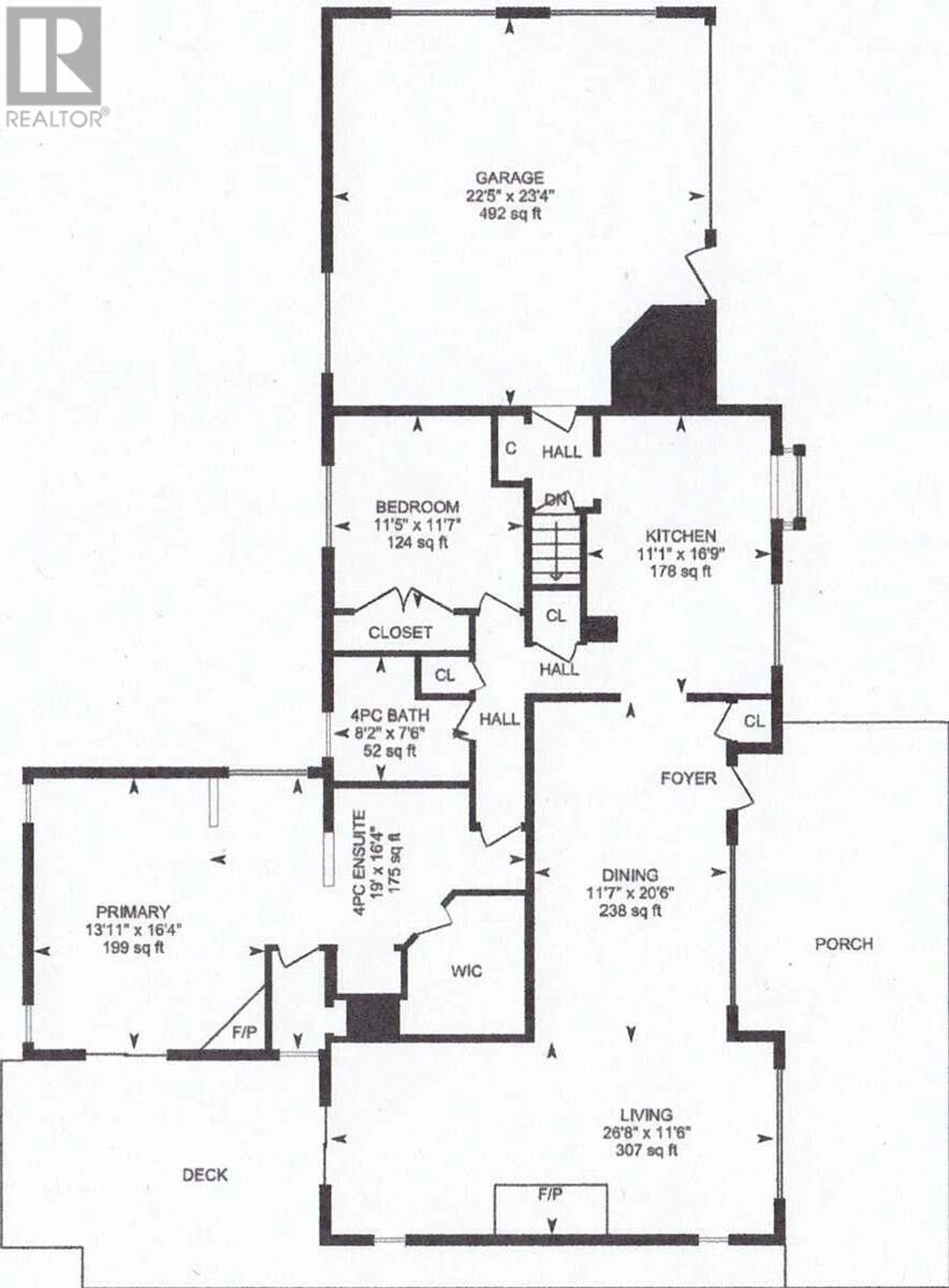 Floor plan for 800 Montigny Road, West Kelowna British Columbia V1Z1S2