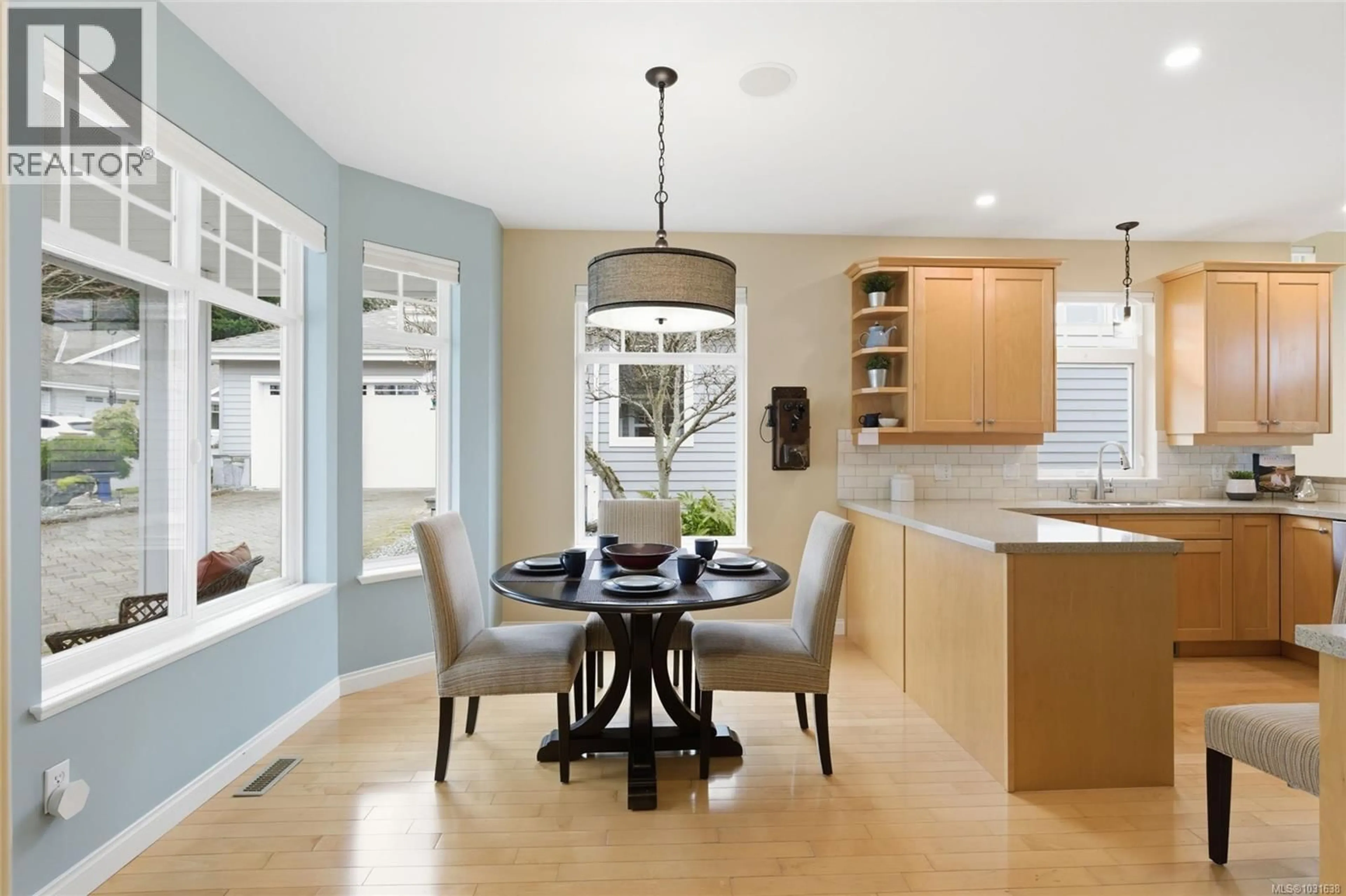 Contemporary kitchen, ceramic/tile floor for 1403 CAPE COD DRIVE, Parksville British Columbia V9P2Y4