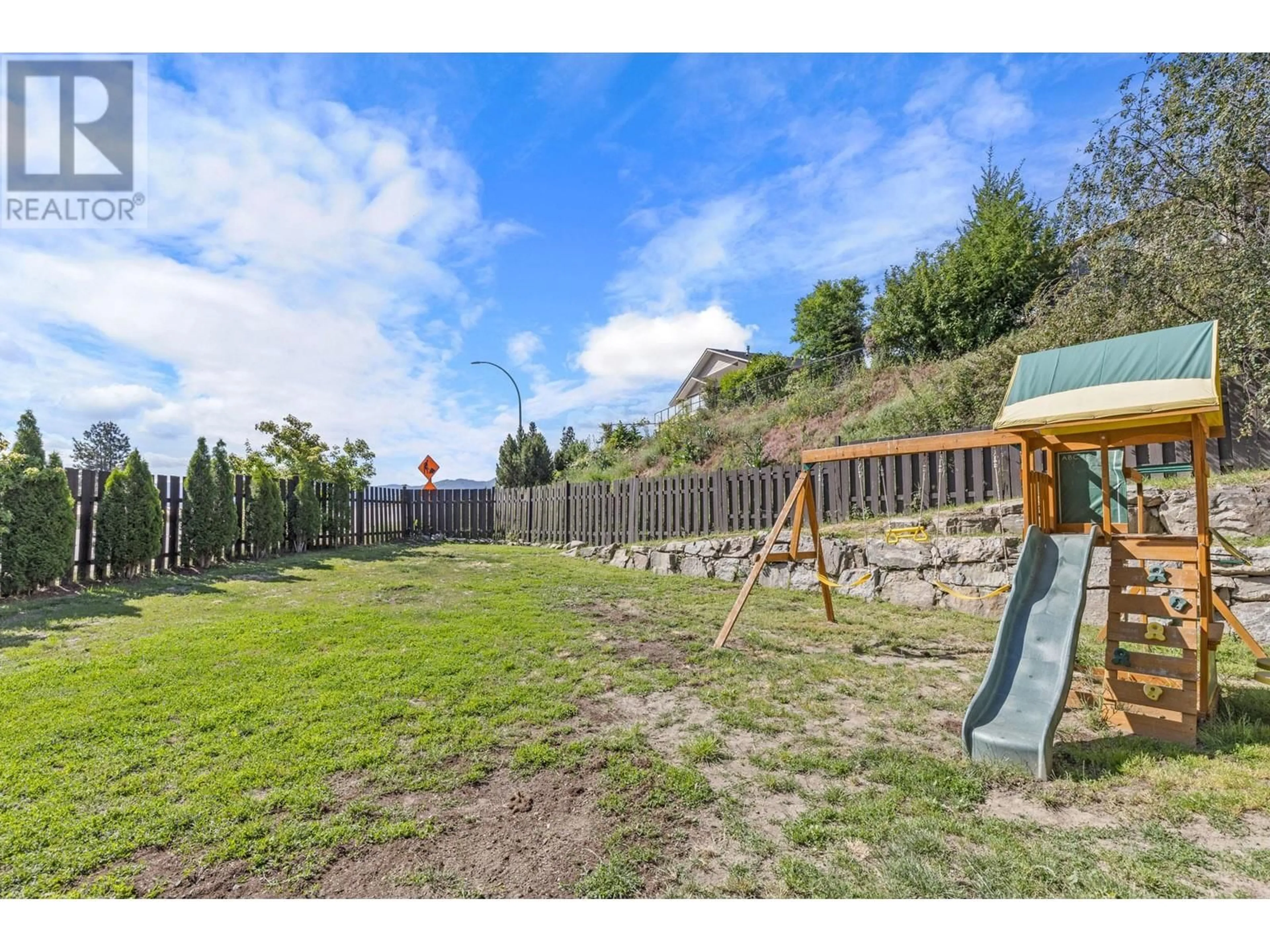 Fenced yard for 2922 Bentley Road, West Kelowna British Columbia V4T3B3