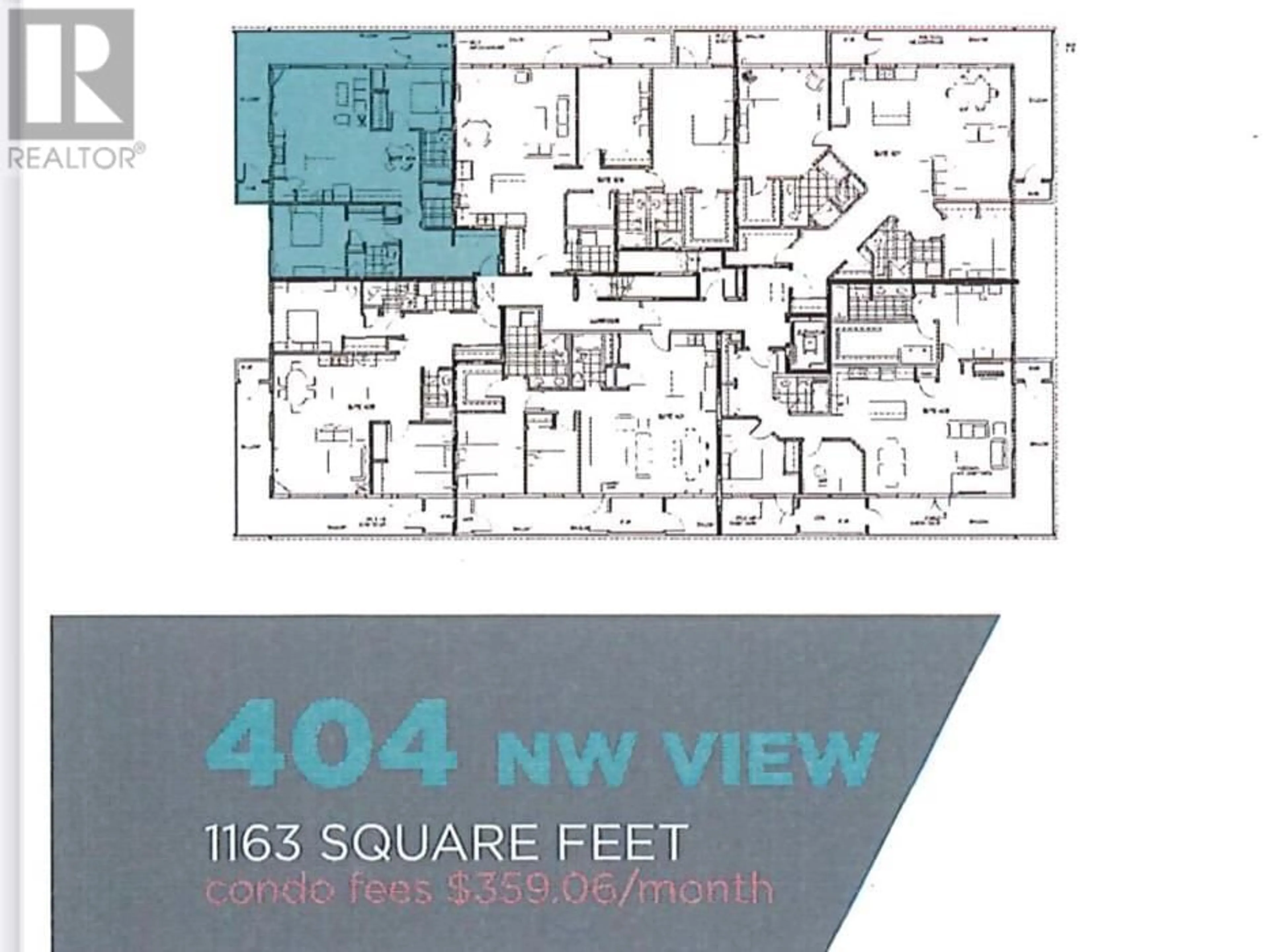 Floor plan for 5640 51st Street Unit# 404, Osoyoos British Columbia V0H1V6