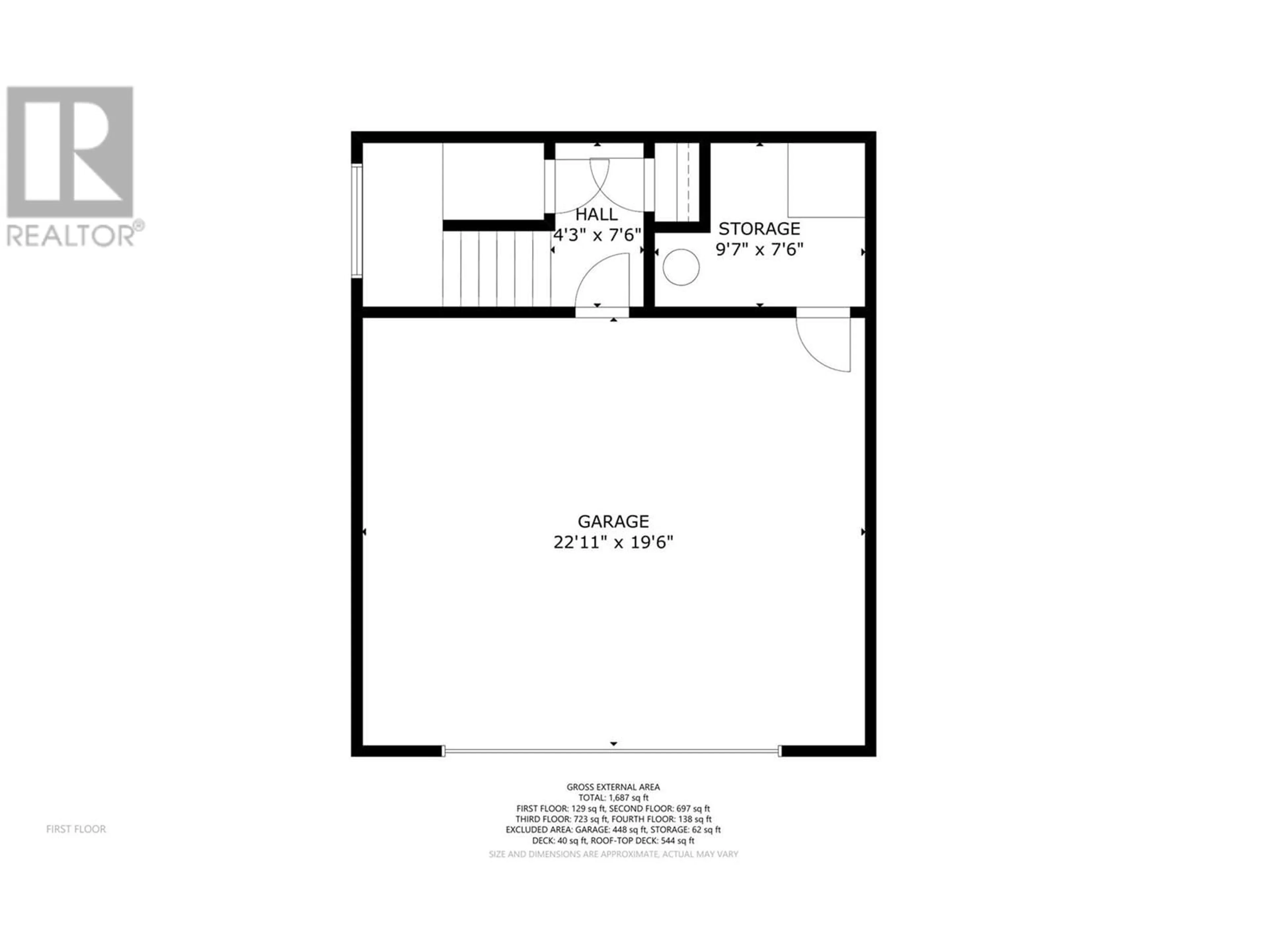 Floor plan for 3910 26 Street Unit# 1, Vernon British Columbia V1T4V4