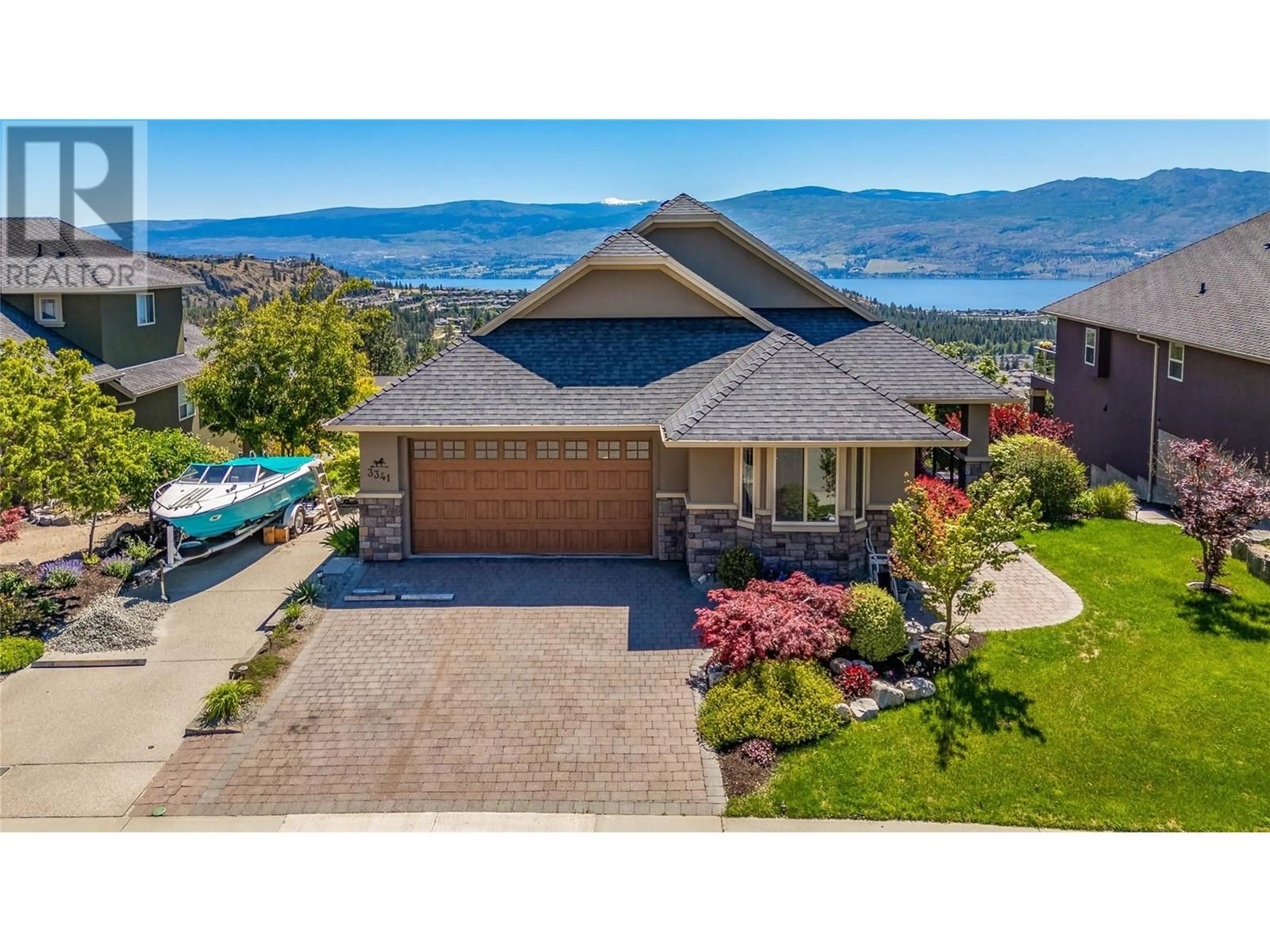 Frontside or backside of a home for 3341 Hihannah View, West Kelowna British Columbia V4T3C9