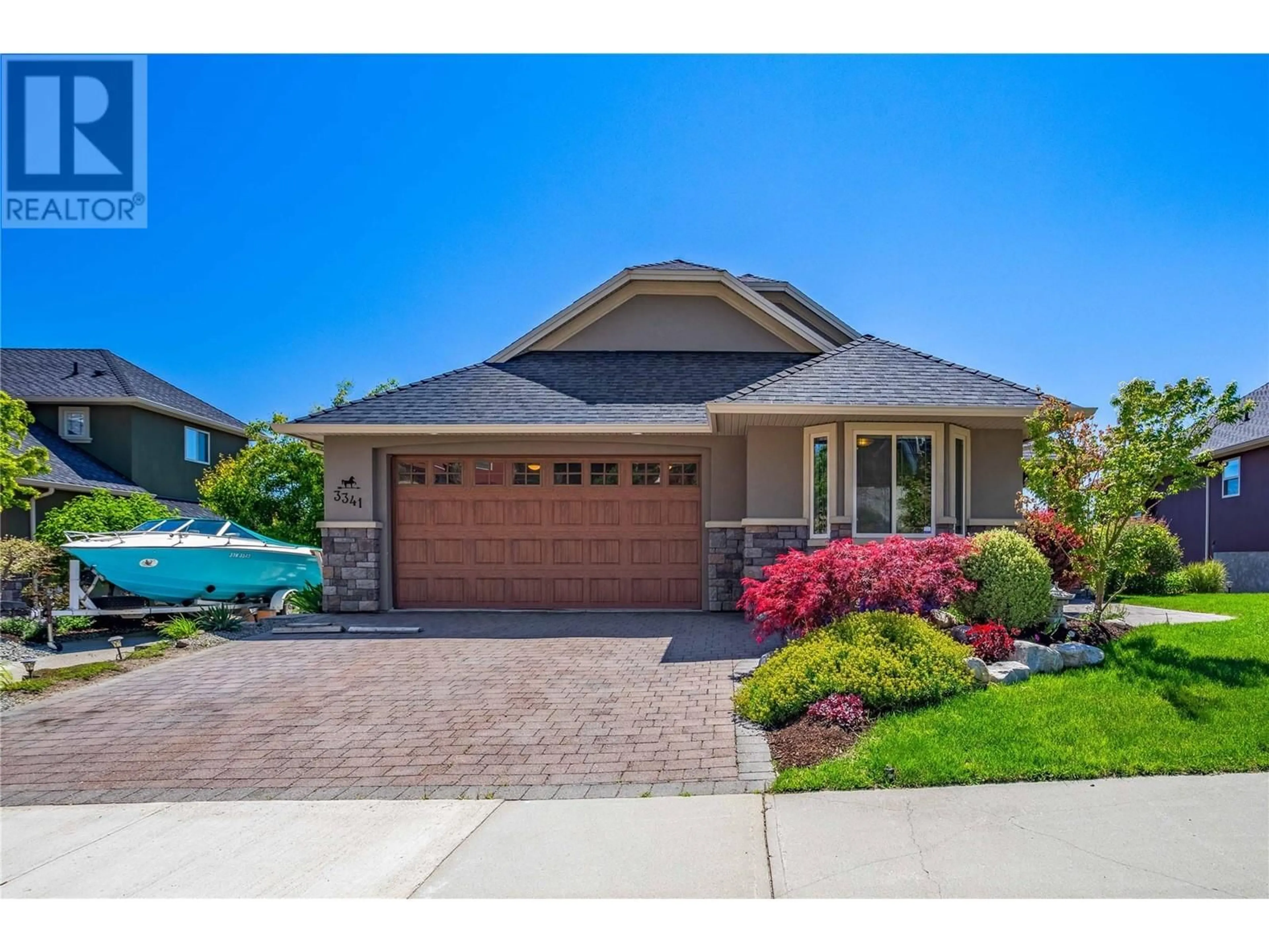 Frontside or backside of a home for 3341 Hihannah View, West Kelowna British Columbia V4T3C9