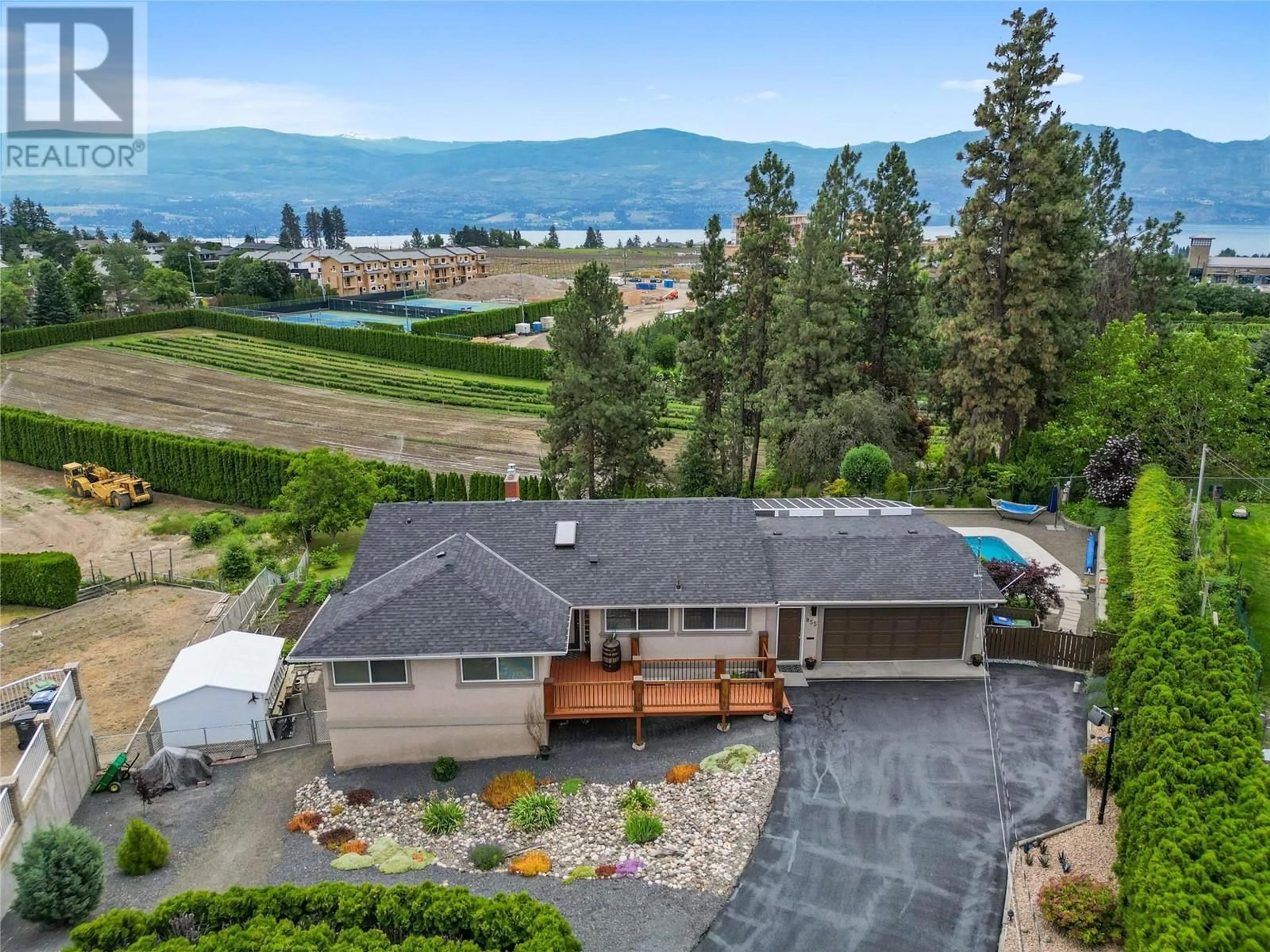 Frontside or backside of a home for 855 Rumney Road, West Kelowna British Columbia V1Z1H8