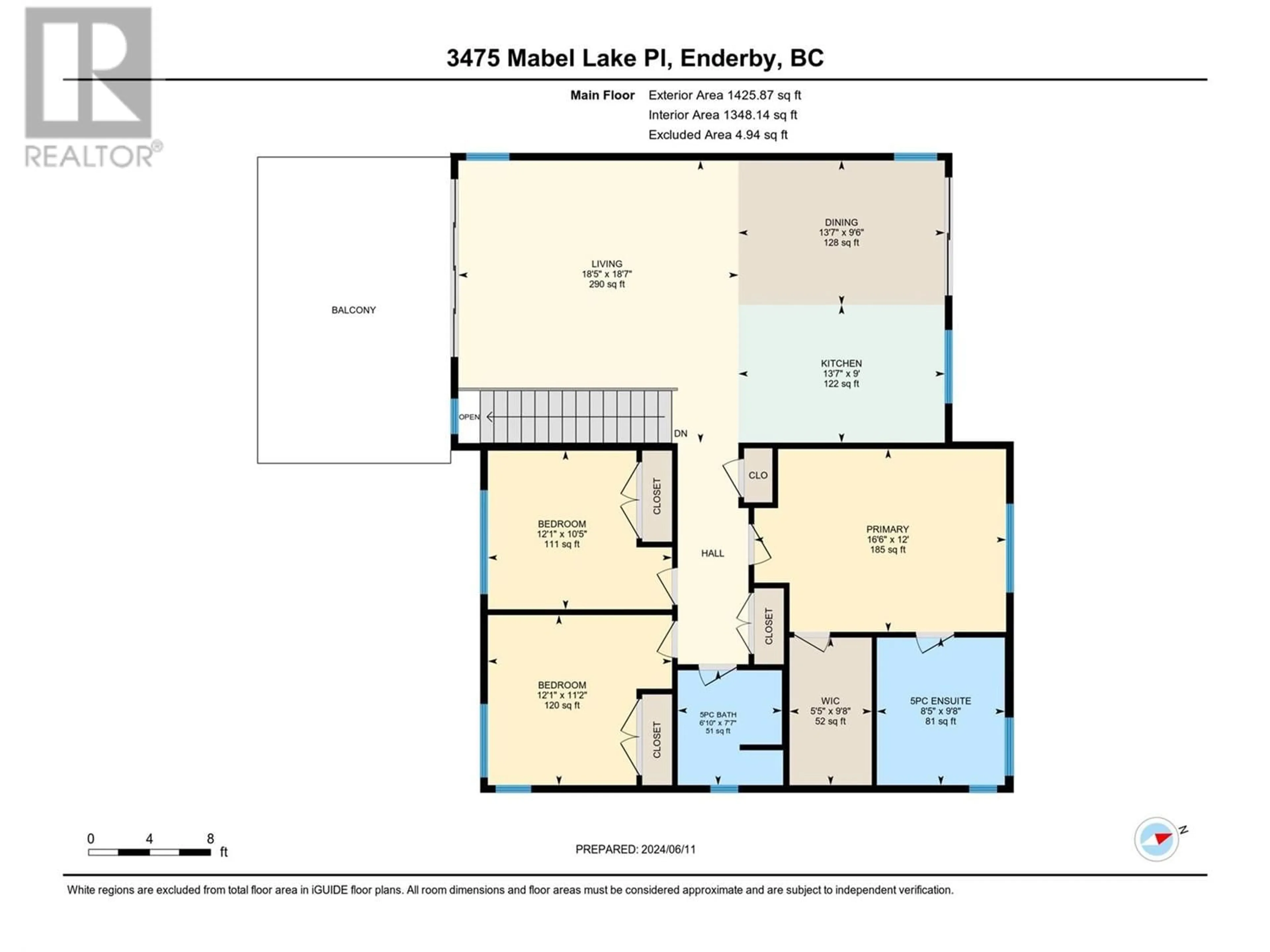 Floor plan for 3475 Mabel Lake Place, Enderby British Columbia V0E1V5