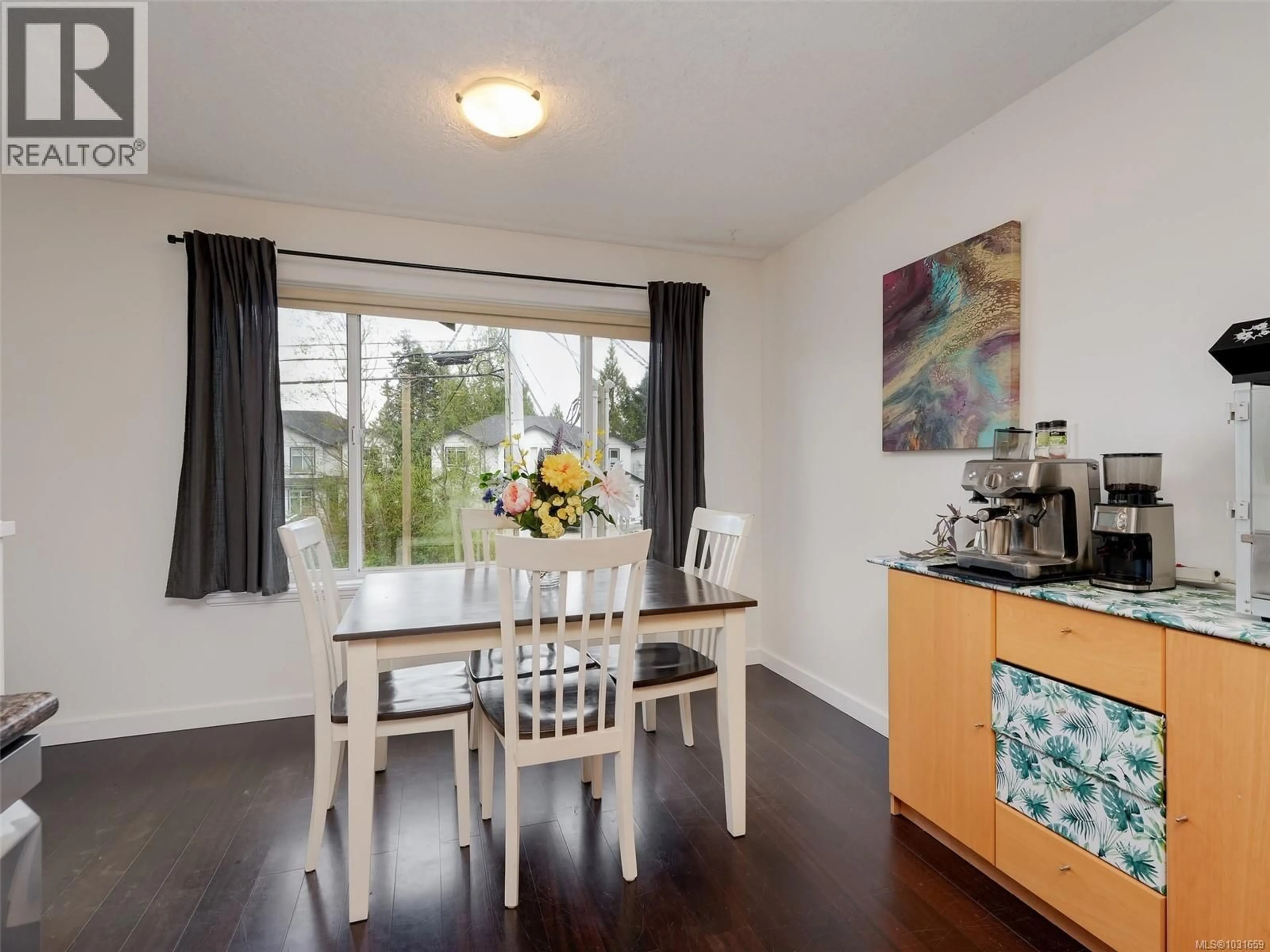 Dining room, wood/laminate floor for 6894 BEATON ROAD, Sooke British Columbia V9Z0M3
