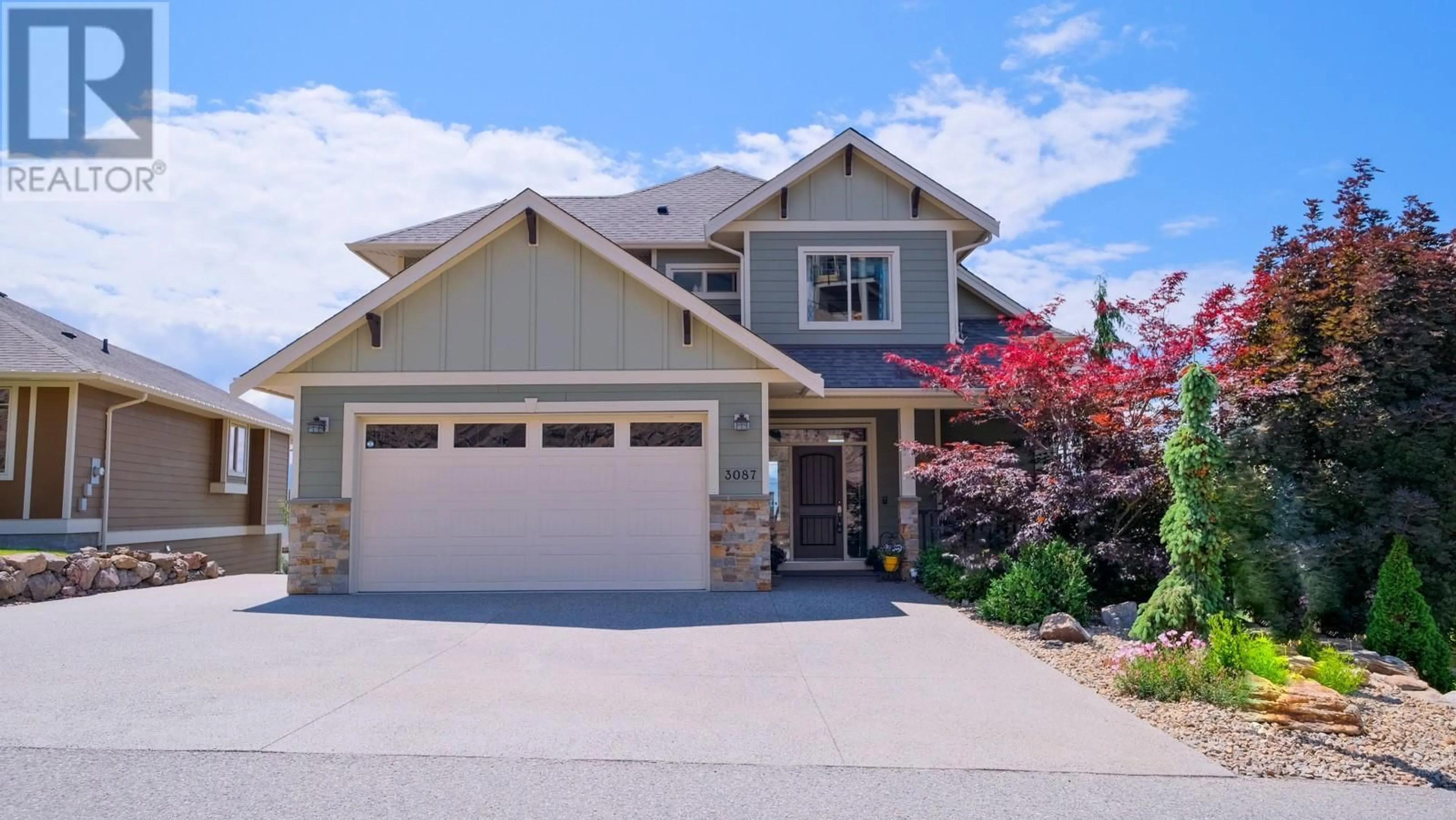 Frontside or backside of a home for 3087 Sageview Road, West Kelowna British Columbia V4T3H2