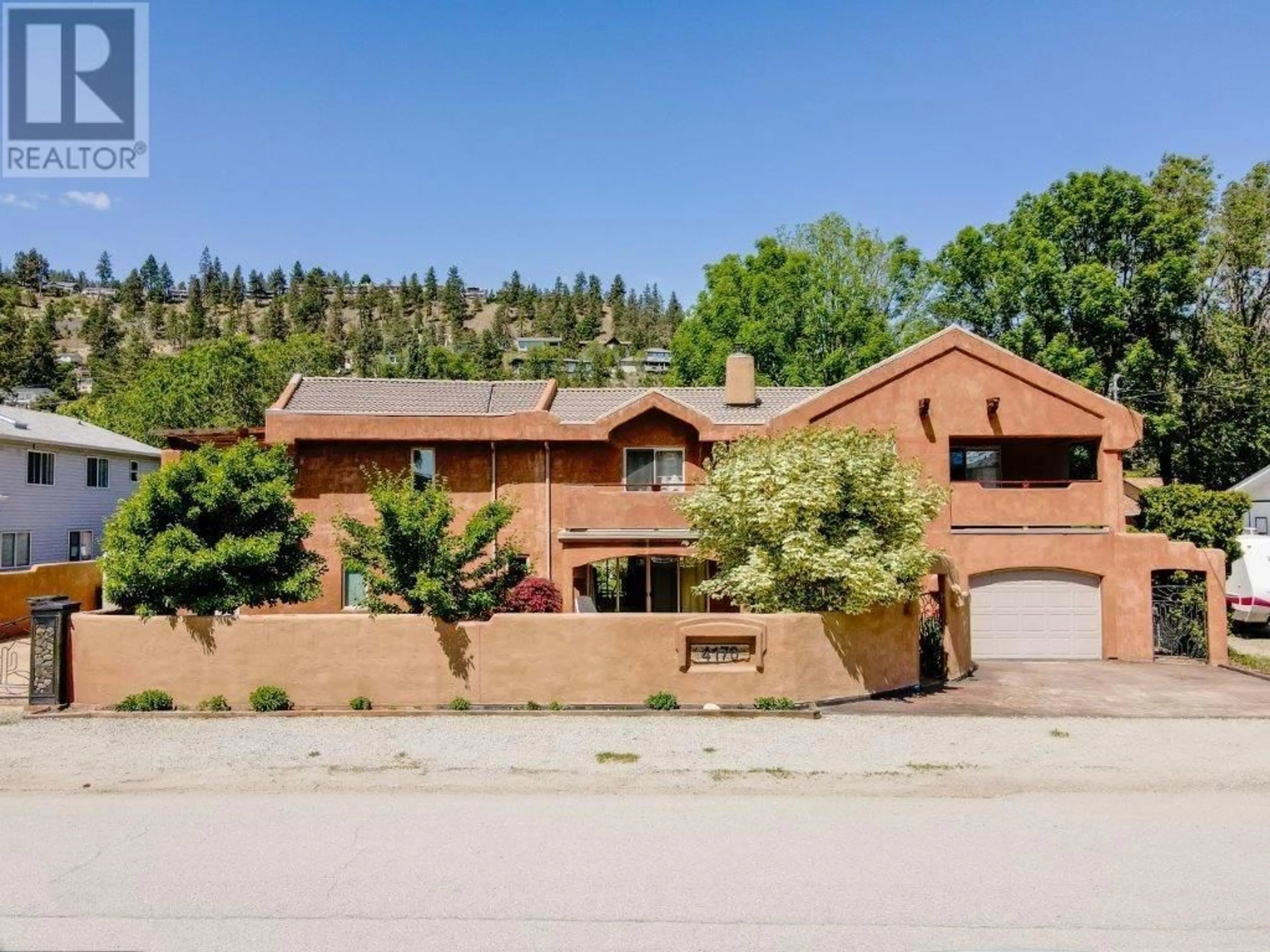 Home with brick exterior material, street for 4170 LAKE AVENUE, Peachland British Columbia V0H1X6