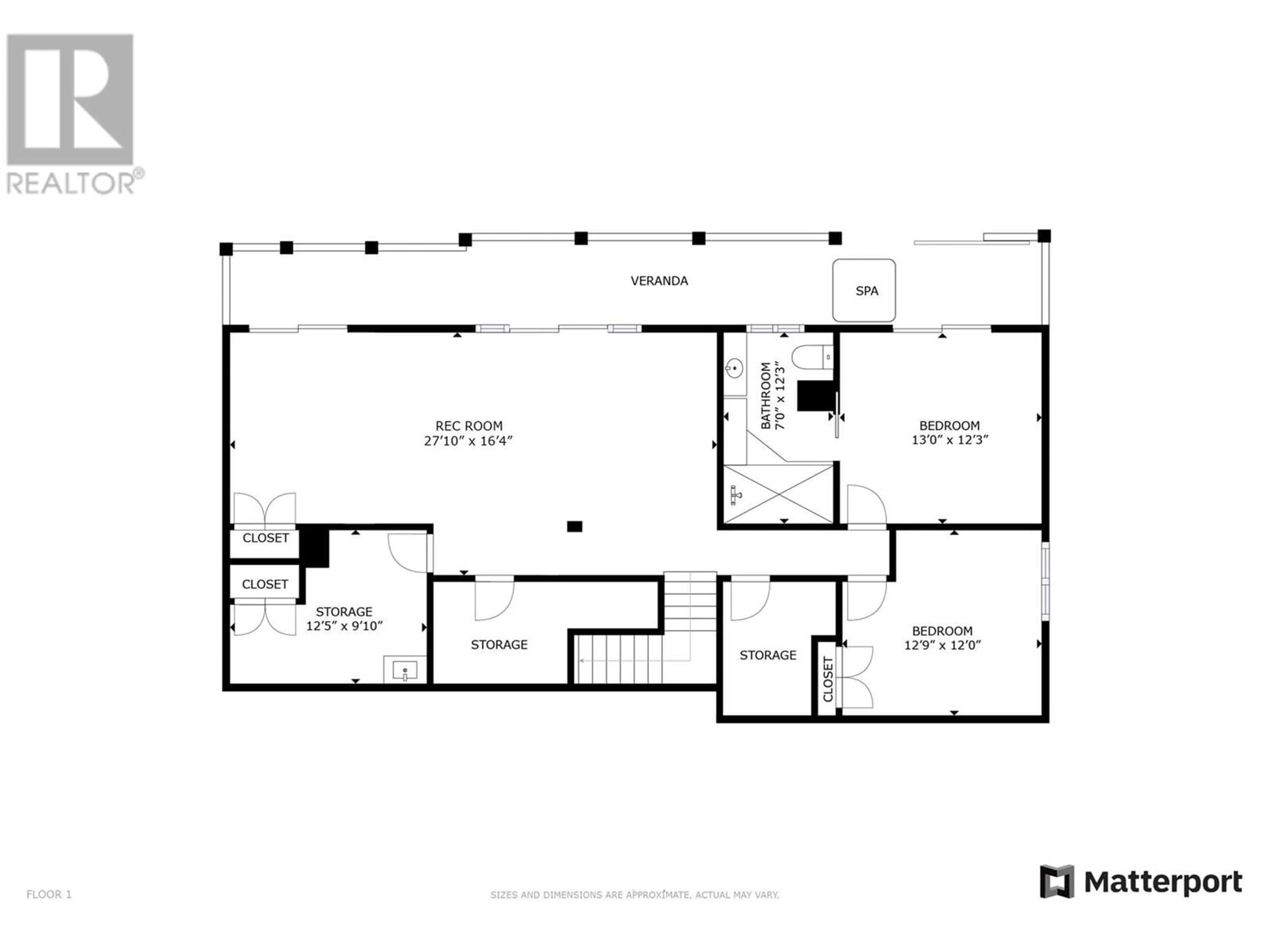 Floor plan for 5857 Vicary Road, Peachland British Columbia V0H1X4