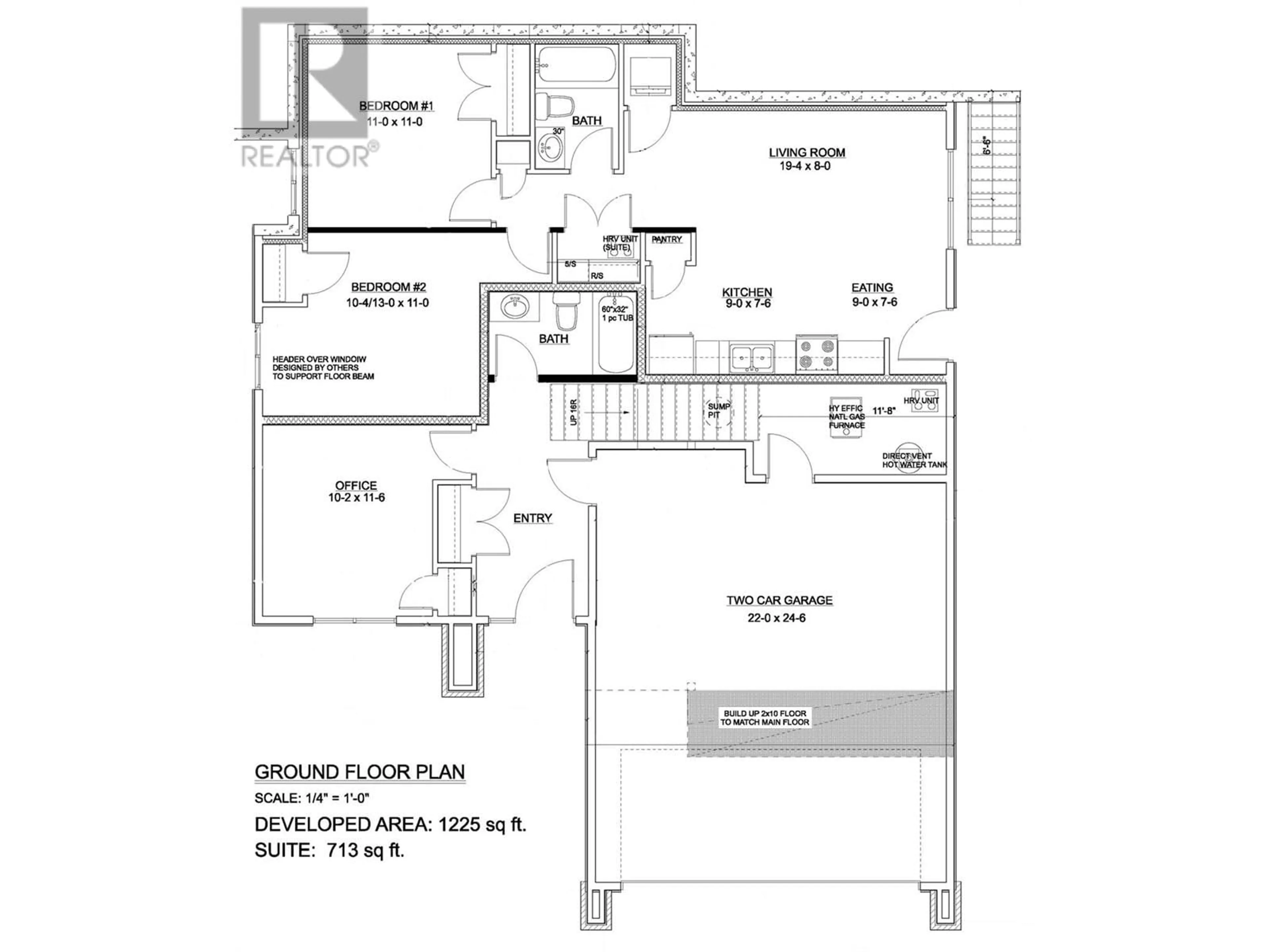 Floor plan for 2852 Canyon Crest Drive, West Kelowna British Columbia V4T3A6