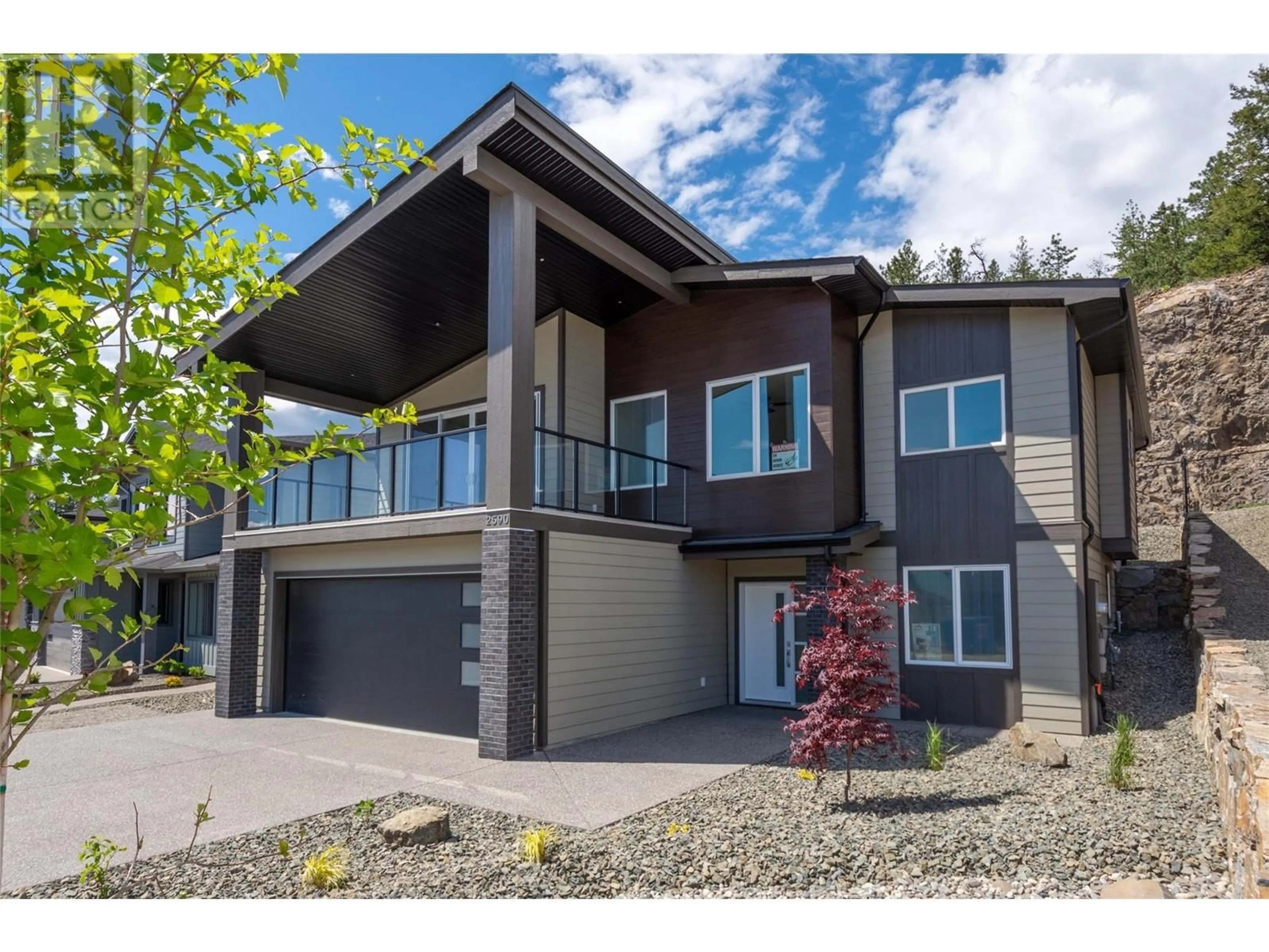 Frontside or backside of a home for 2590 Crown Crest Drive, West Kelowna British Columbia V4T3N3