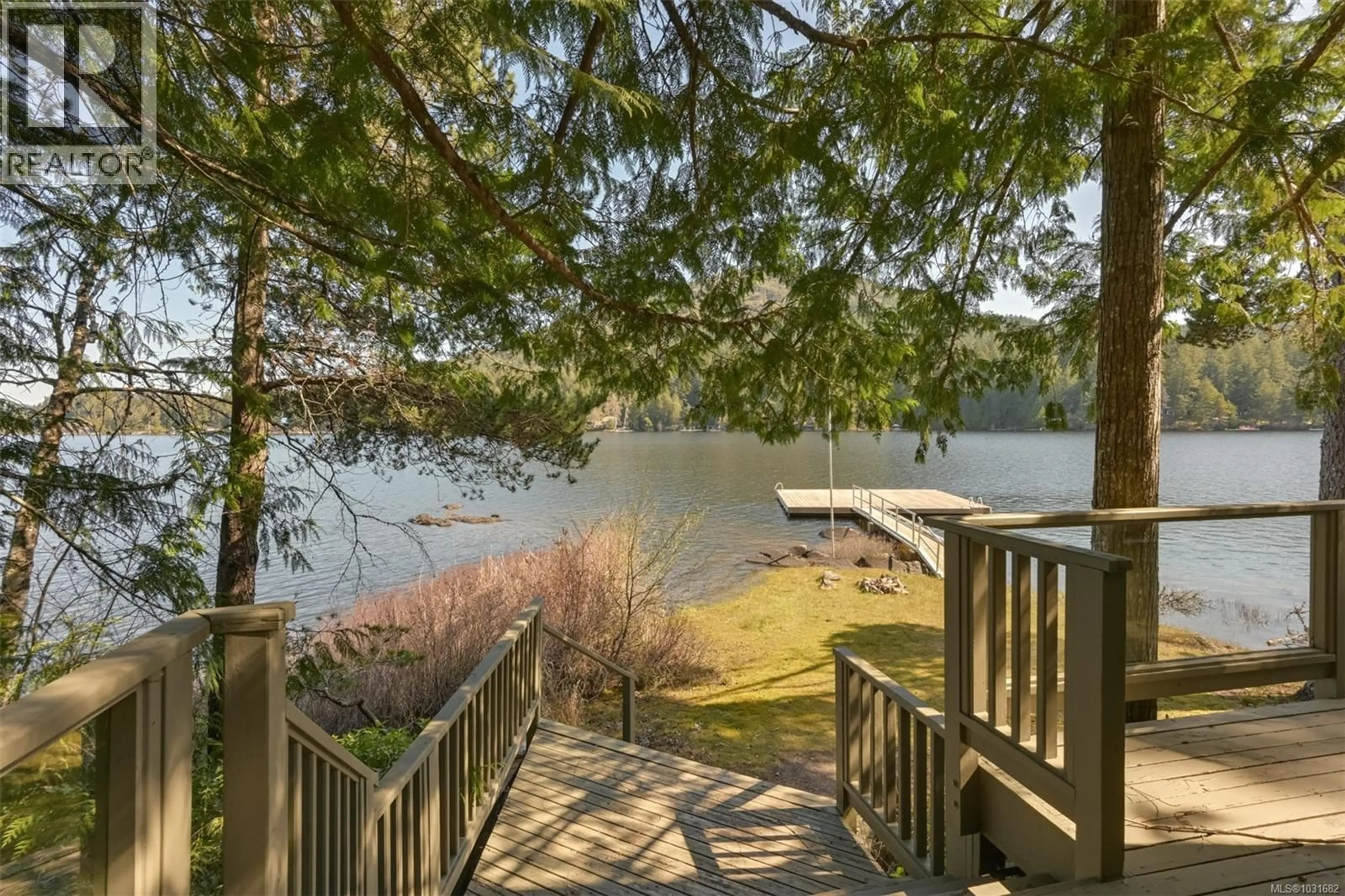 Patio, water/lake/river/ocean view for 2037 IDA AVENUE, Shawnigan Lake British Columbia V0R2W3