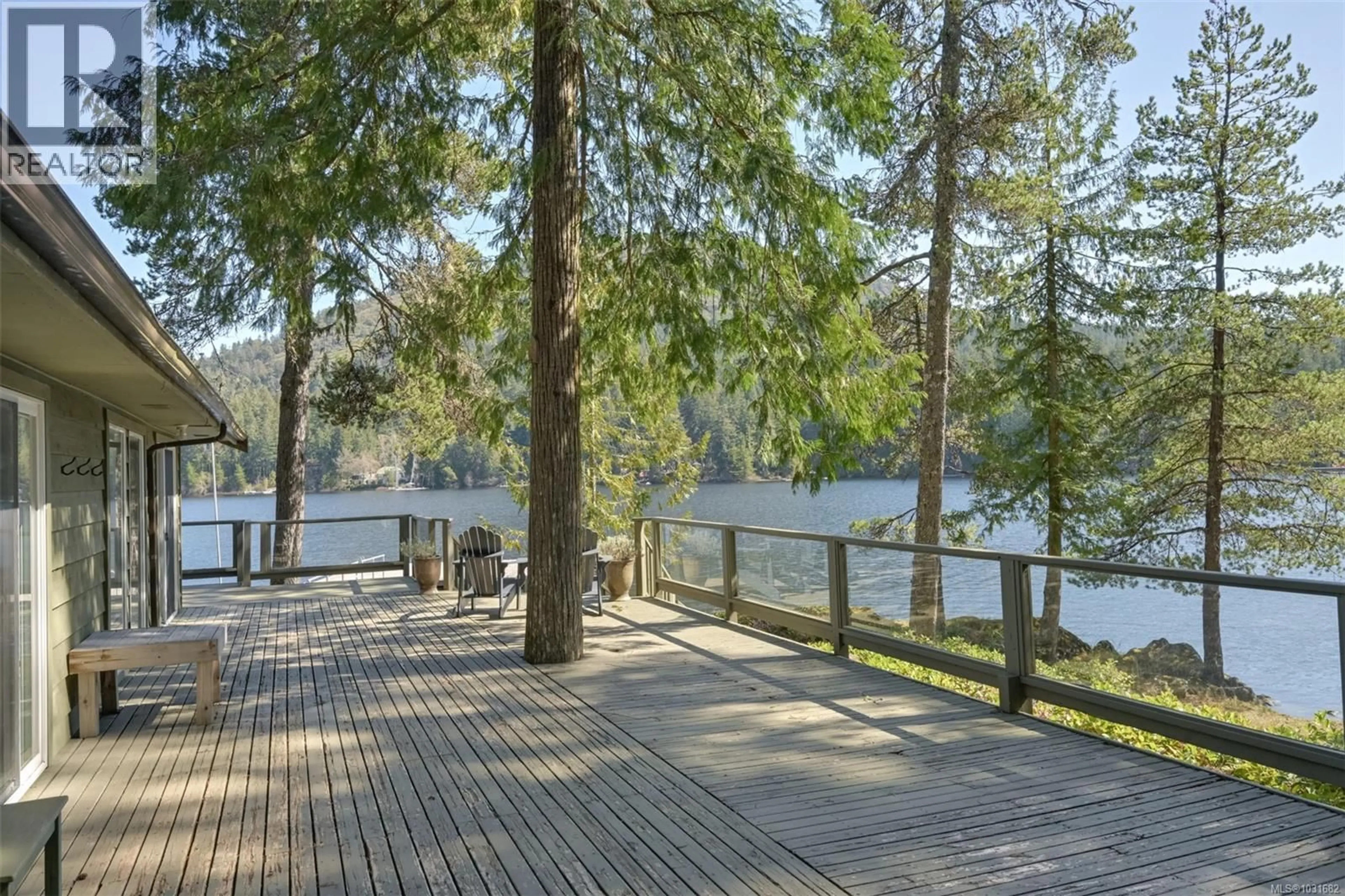 Patio, water/lake/river/ocean view for 2037 IDA AVENUE, Shawnigan Lake British Columbia V0R2W3