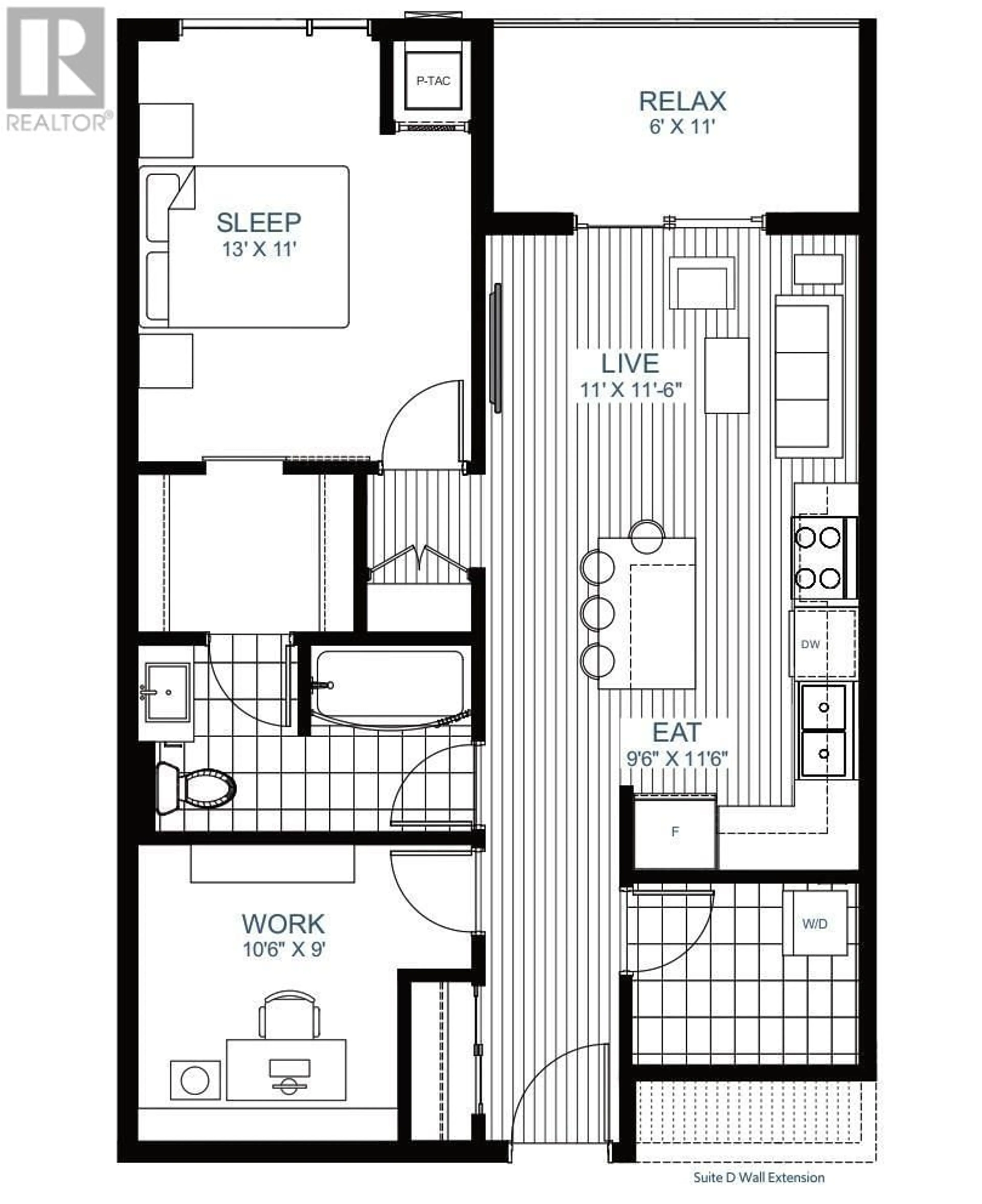 Floor plan for 2345 BUTT Road Unit# 511, West Kelowna British Columbia V4T1N6