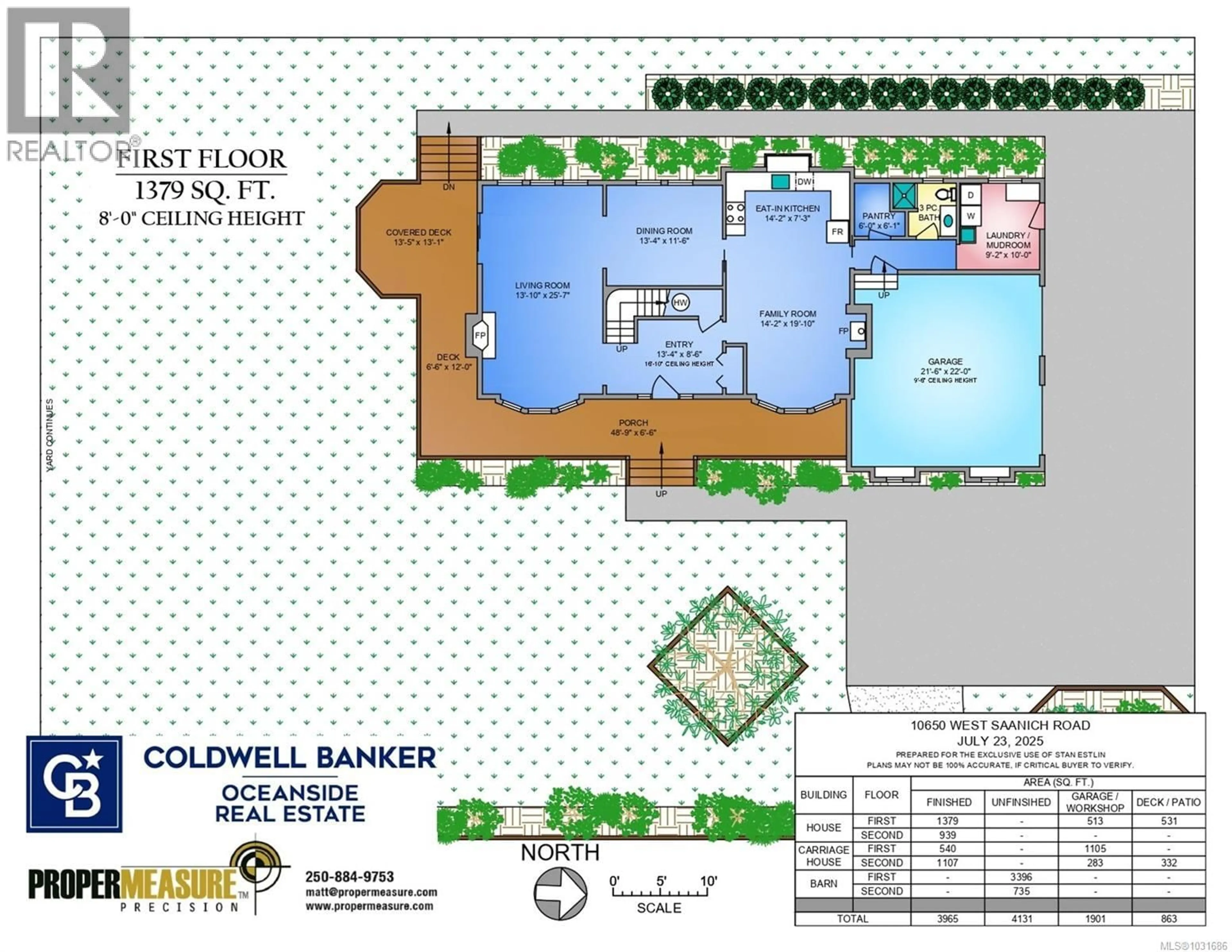 Floor plan for 10650 WEST SAANICH ROAD, North Saanich British Columbia V8L5L6