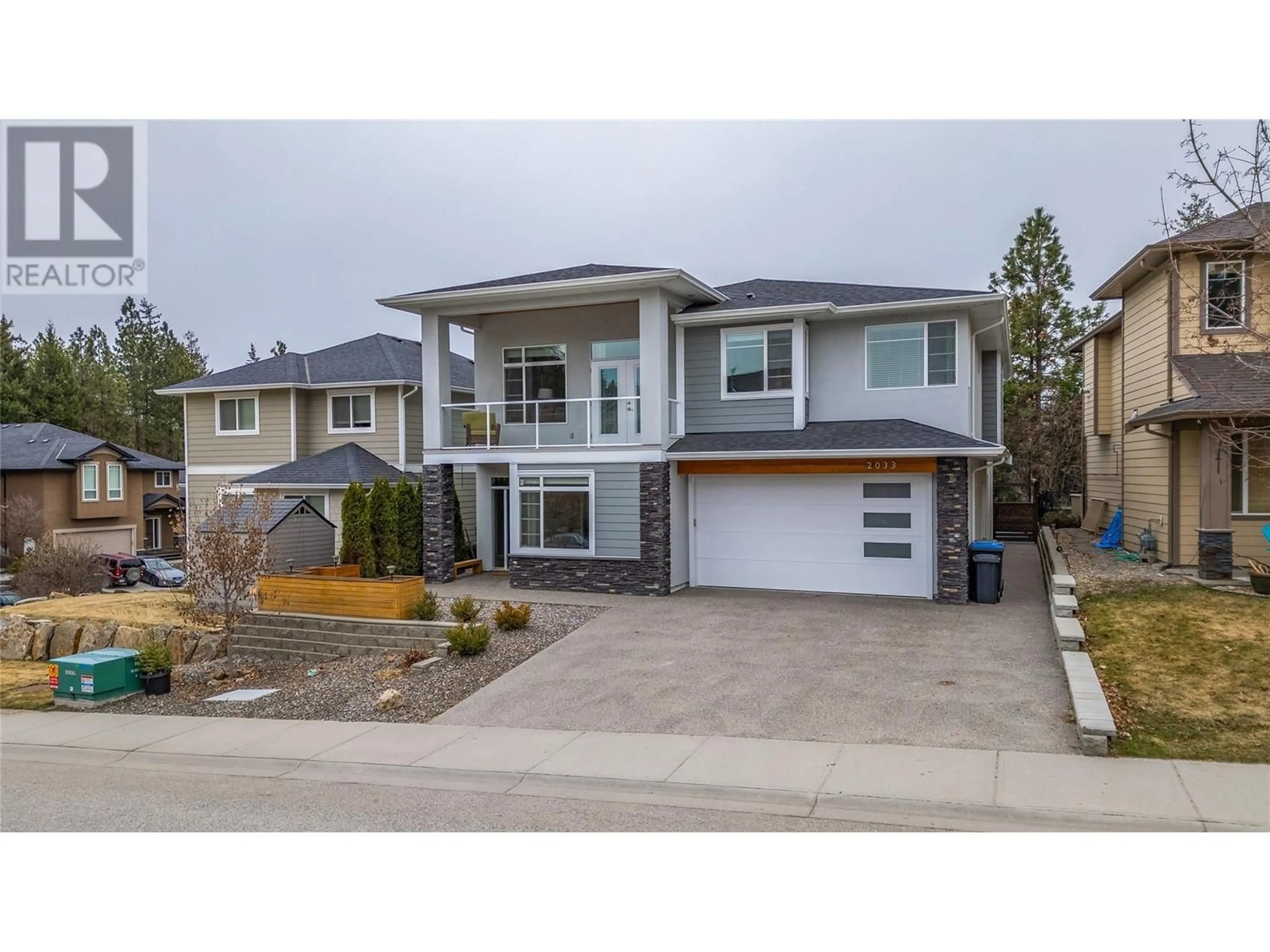 Frontside or backside of a home for 2033 Sunview Drive, West Kelowna British Columbia V1Z4C2