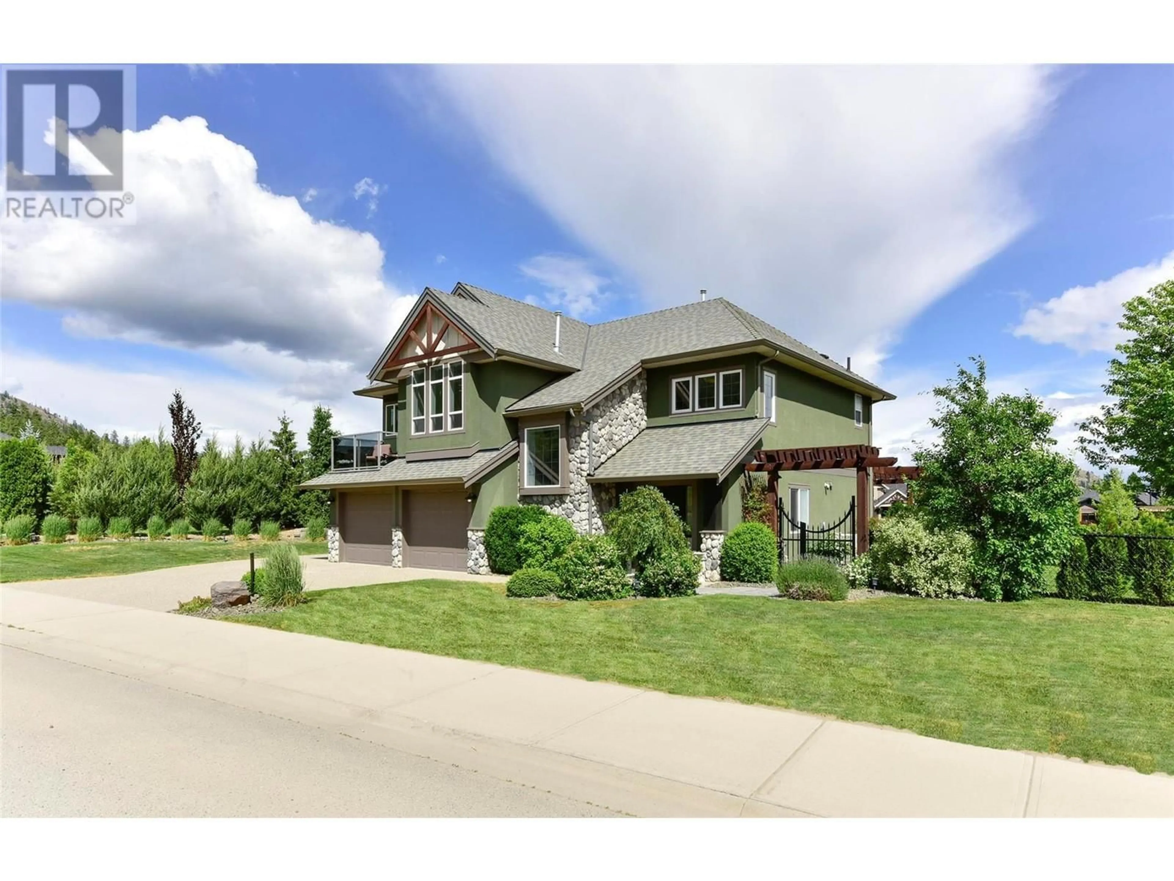 Frontside or backside of a home for 2587 Tallus Ridge Drive, West Kelowna British Columbia V4T3A6