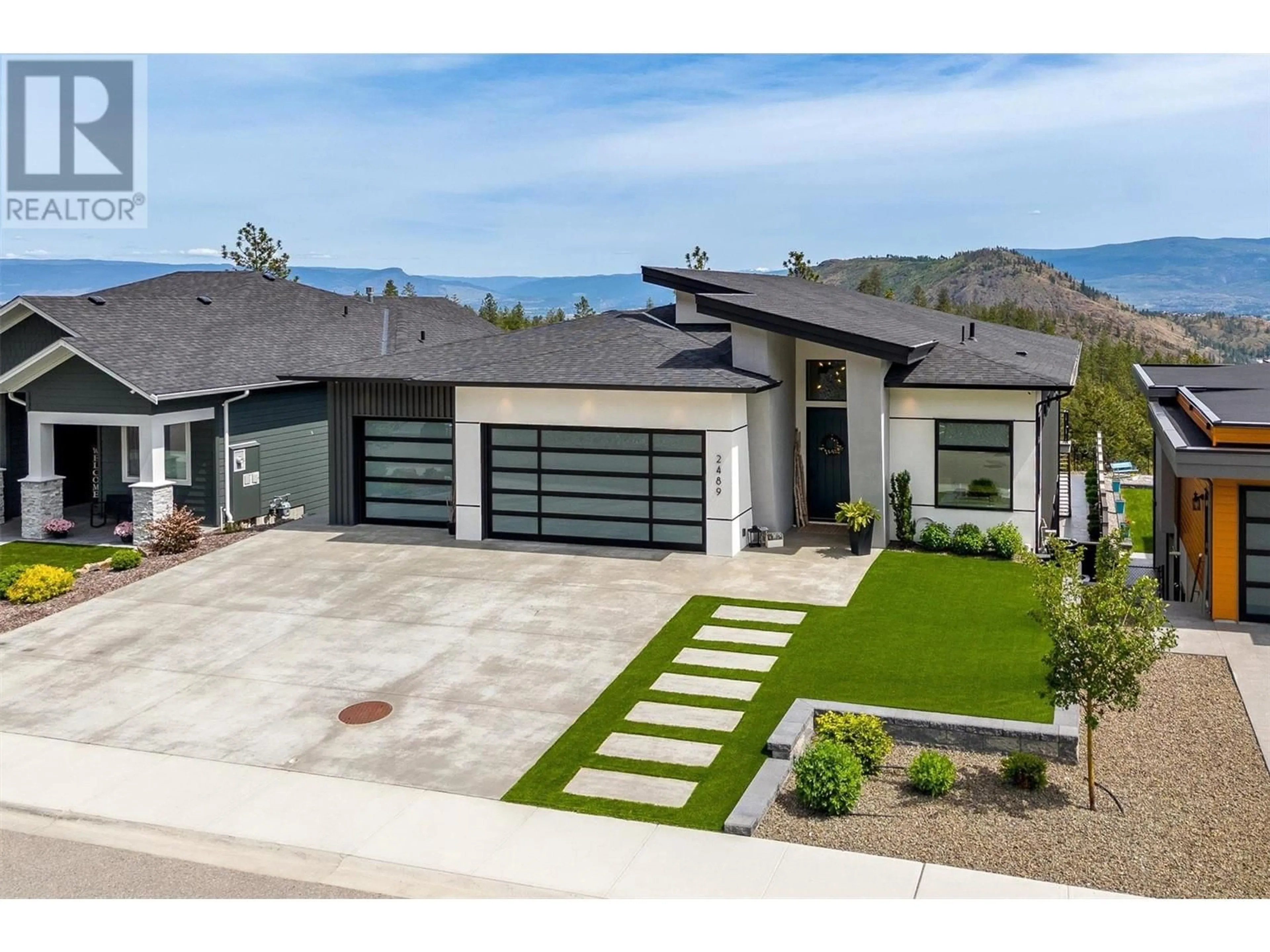 Frontside or backside of a home for 2489 Tallus Heights Drive, West Kelowna British Columbia V4T3M2