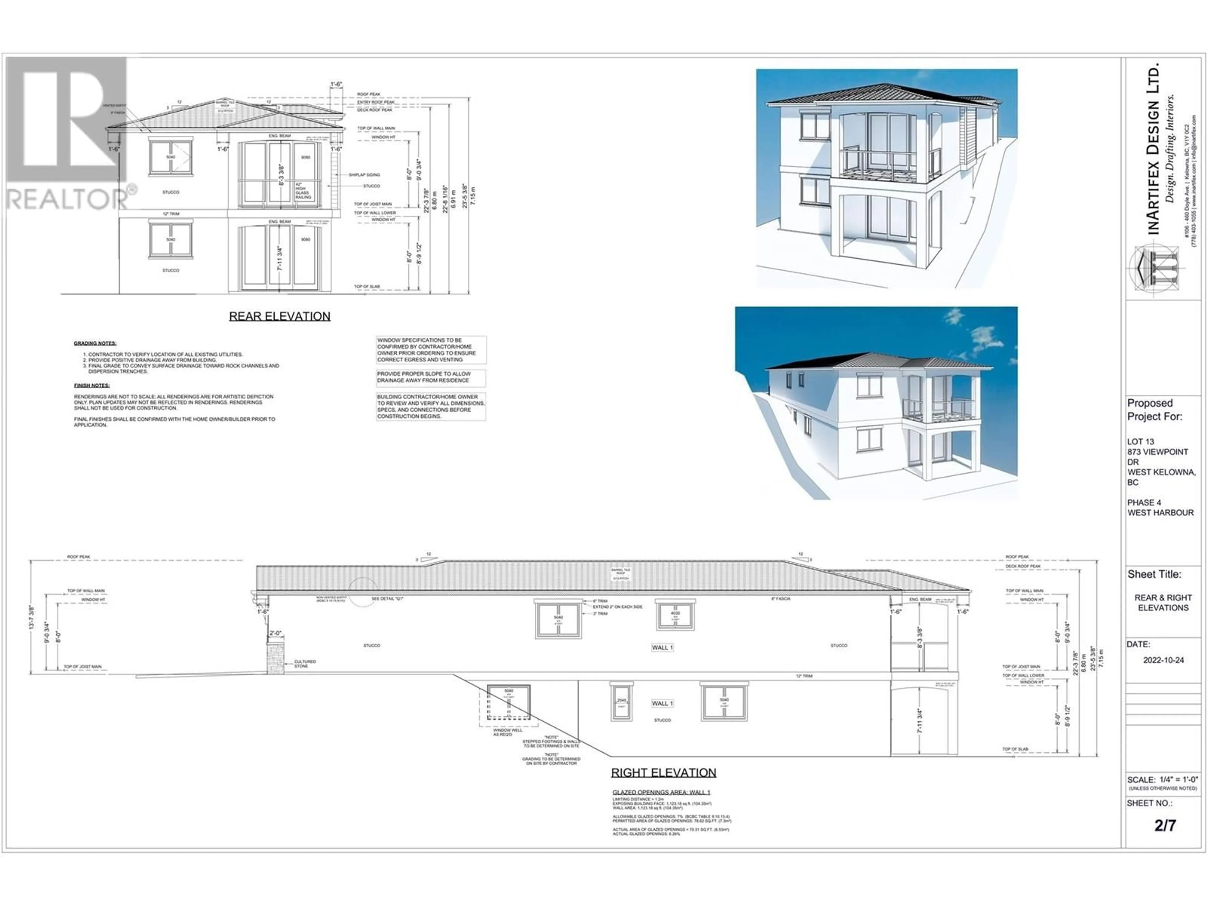 Floor plan for 1684 Harbour View Crescent Lot# Lot 873, Kelowna British Columbia V1Z4E1