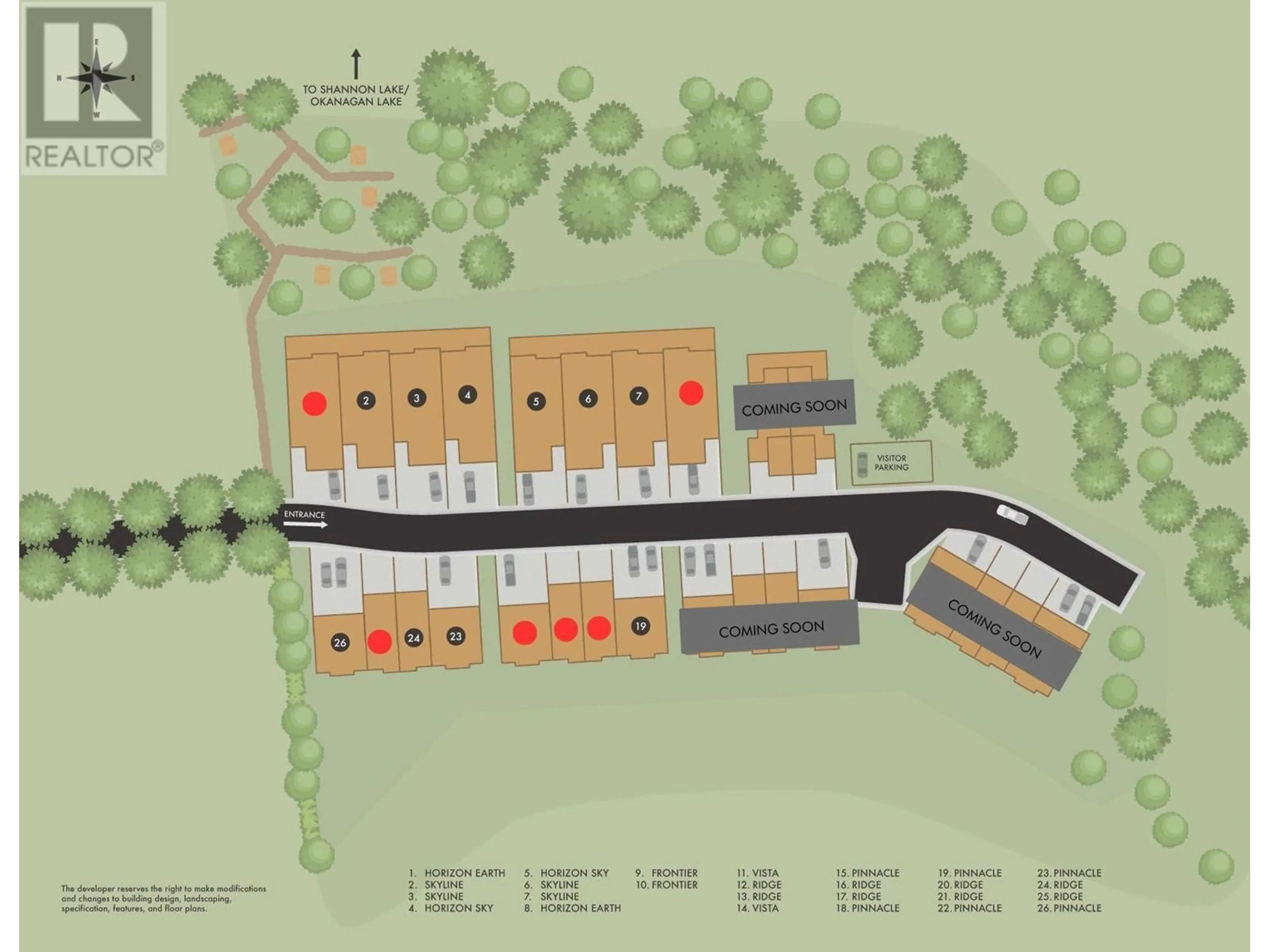 Floor plan for 2835 Canyon Crest Drive Unit# 23, West Kelowna British Columbia V4T0E3