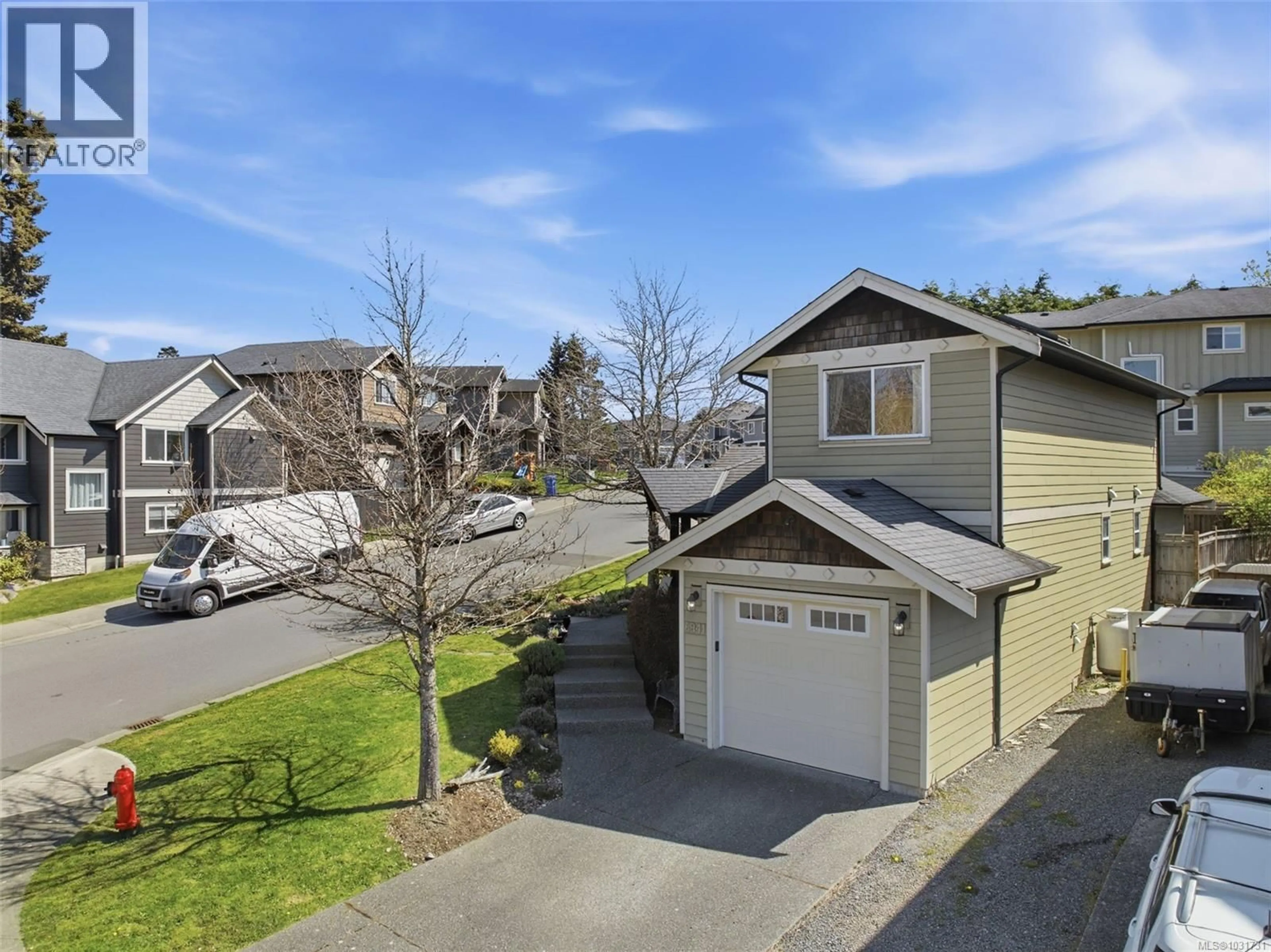 A pic from outside/outdoor area/front of a property/back of a property/a pic from drone, street for 6841 MARSDEN ROAD, Sooke British Columbia V9Z1L3