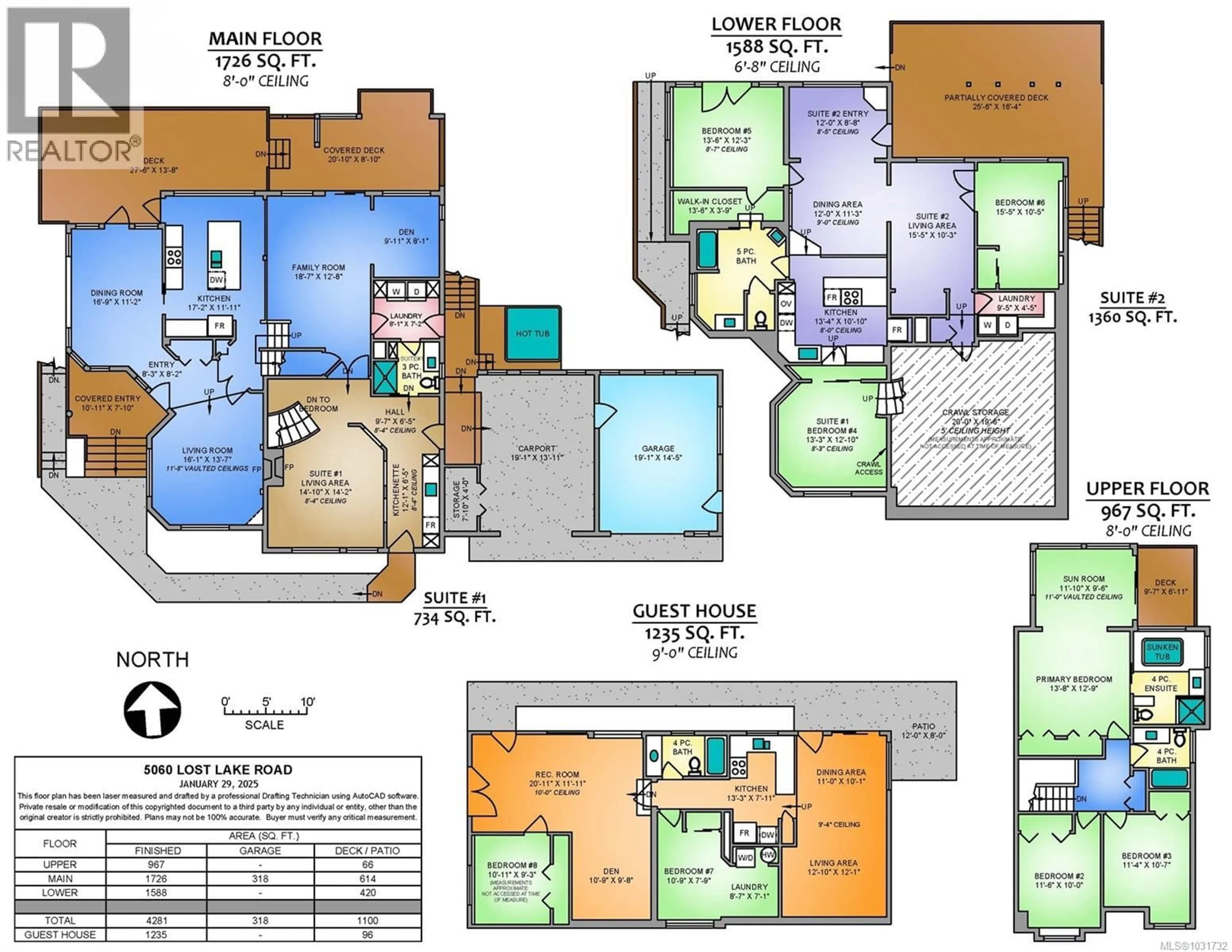 Floor plan for 5060 LOST LAKE ROAD, Nanaimo British Columbia V9T5E4