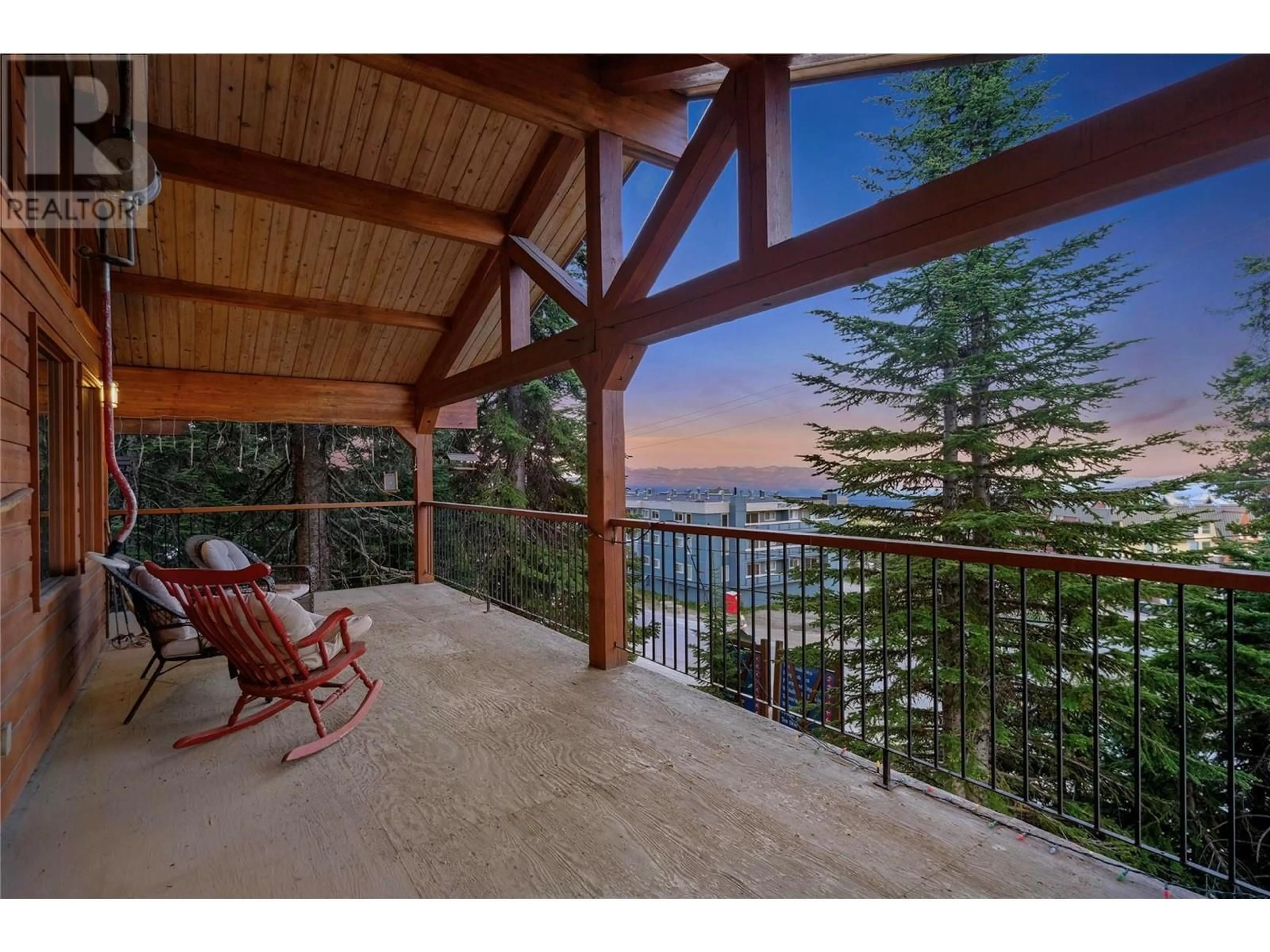 Patio, water/lake/river/ocean view for 6395 WHISKEY JACK ROAD, Big White British Columbia V1P1P3